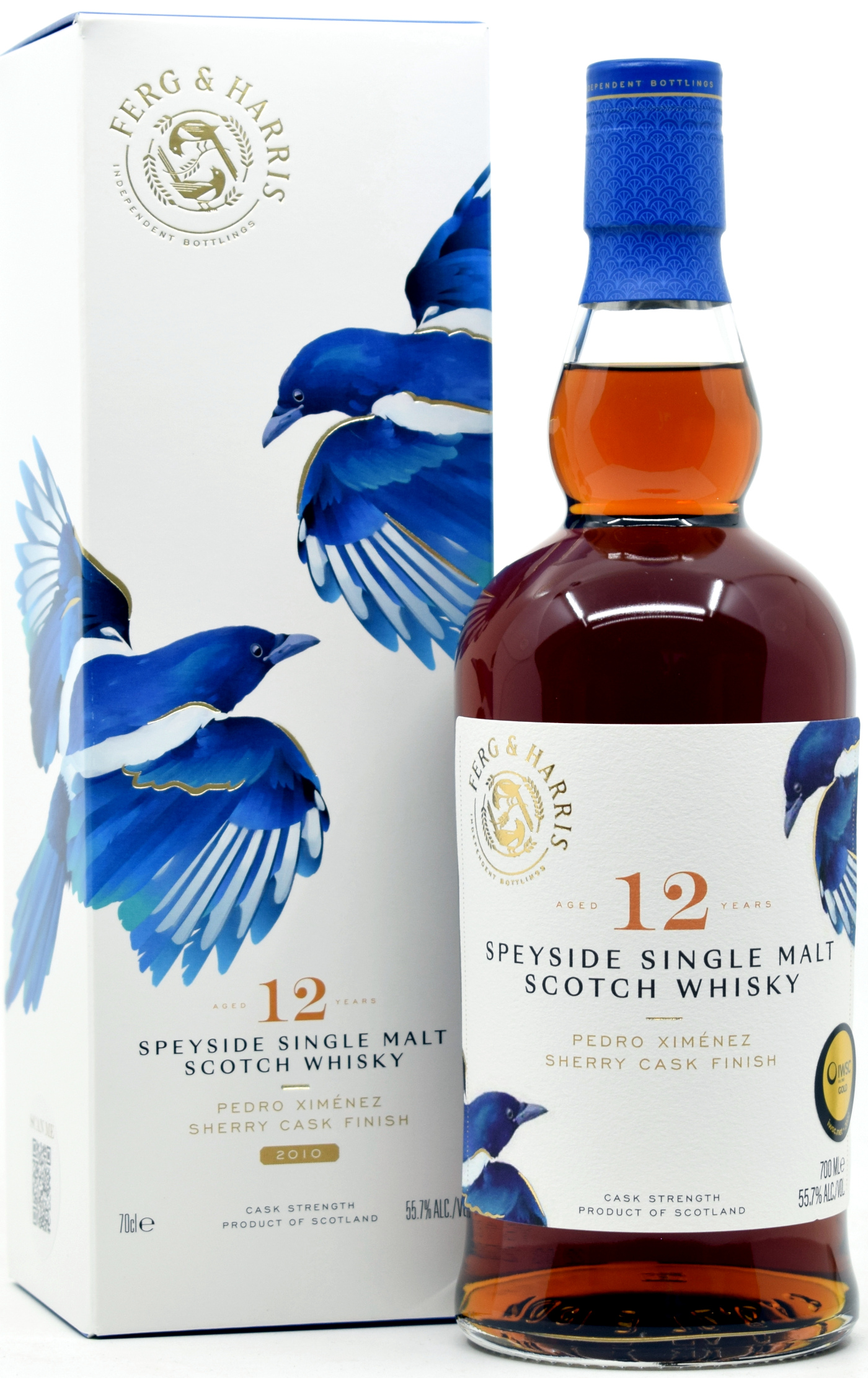 speyside_12_FH Secret Speyside 12 Jahre 2010/2022 PX Sherry Cask Ferg & Harris 55,7% vol.
