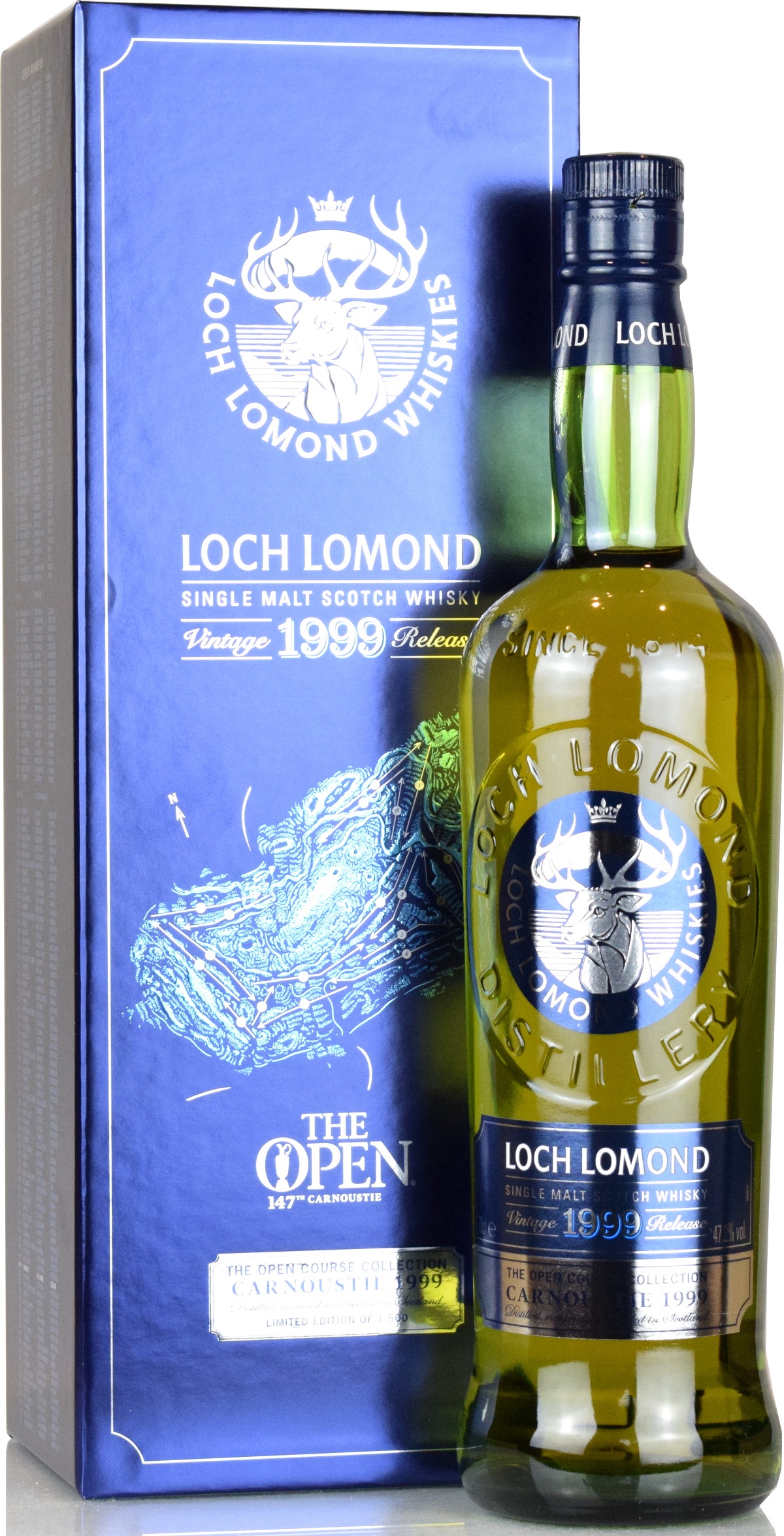 loch_lomond_1999_carnoustie Loch Lomond 1999/2018 The Open Course Collection Carnoustie 47,2% vol.