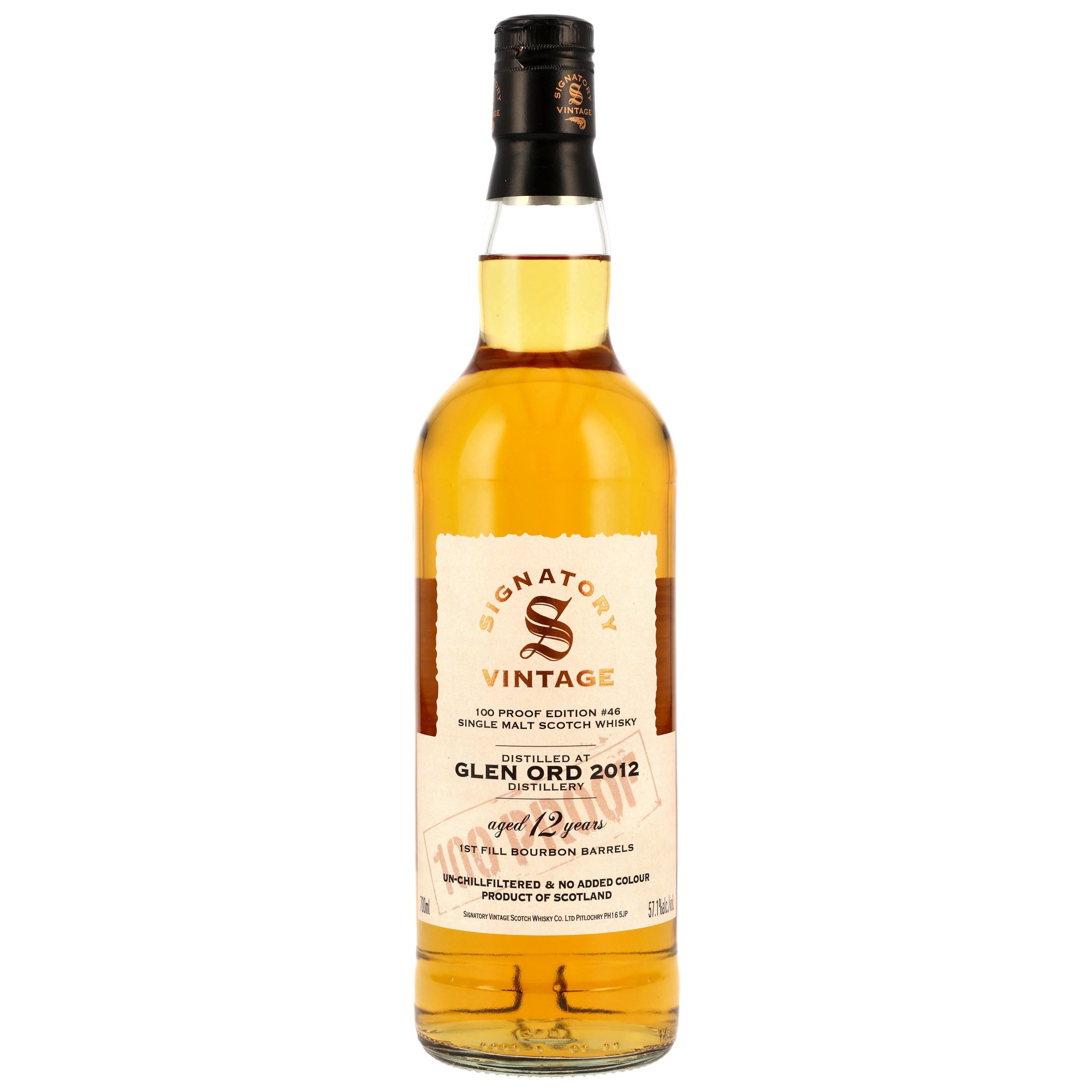 Glen-Ord-2012-46 Glen Ord 2012/2025 Signatory Vintage 100 Proof #46 57,1% vol.