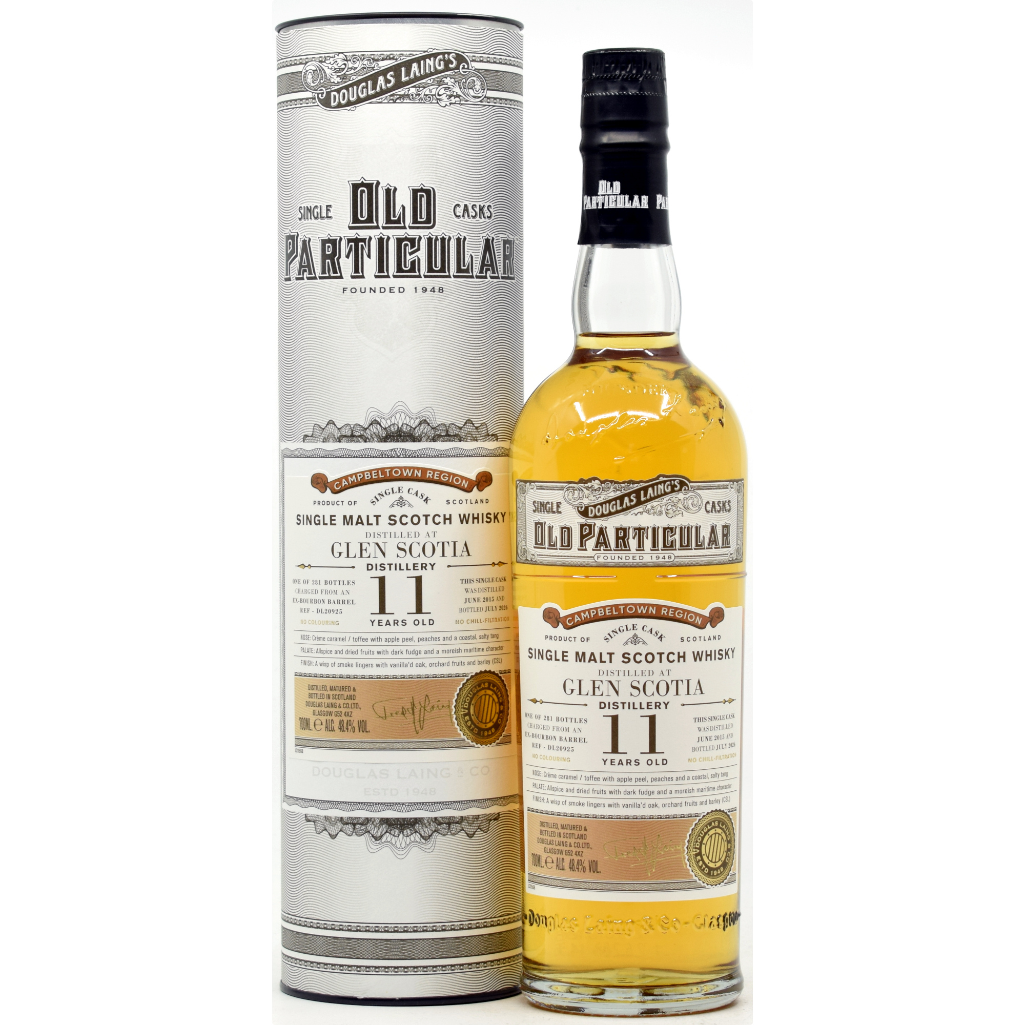 Glen Scotia 11 Jahre 2015/2026 Old Particular Douglas Laing 48,4% vol.