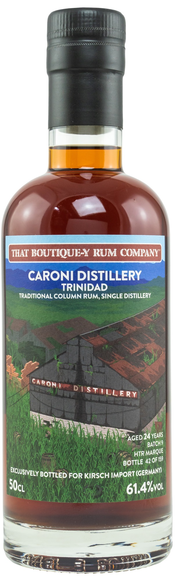 caroni_24_9_TBWC Caroni 24 Jahre Batch #9 That Boutique-y Rum Company 61,4% vol.