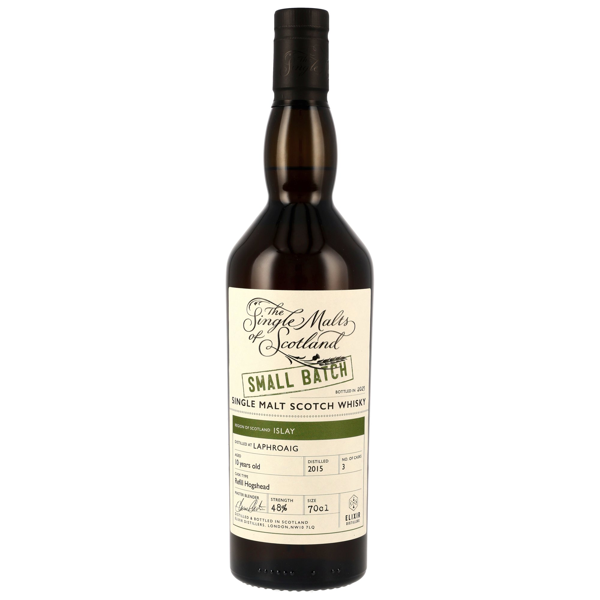 Laphroaig 2015/2025 The Single Malts of Scotland Small Batch 48% vol.