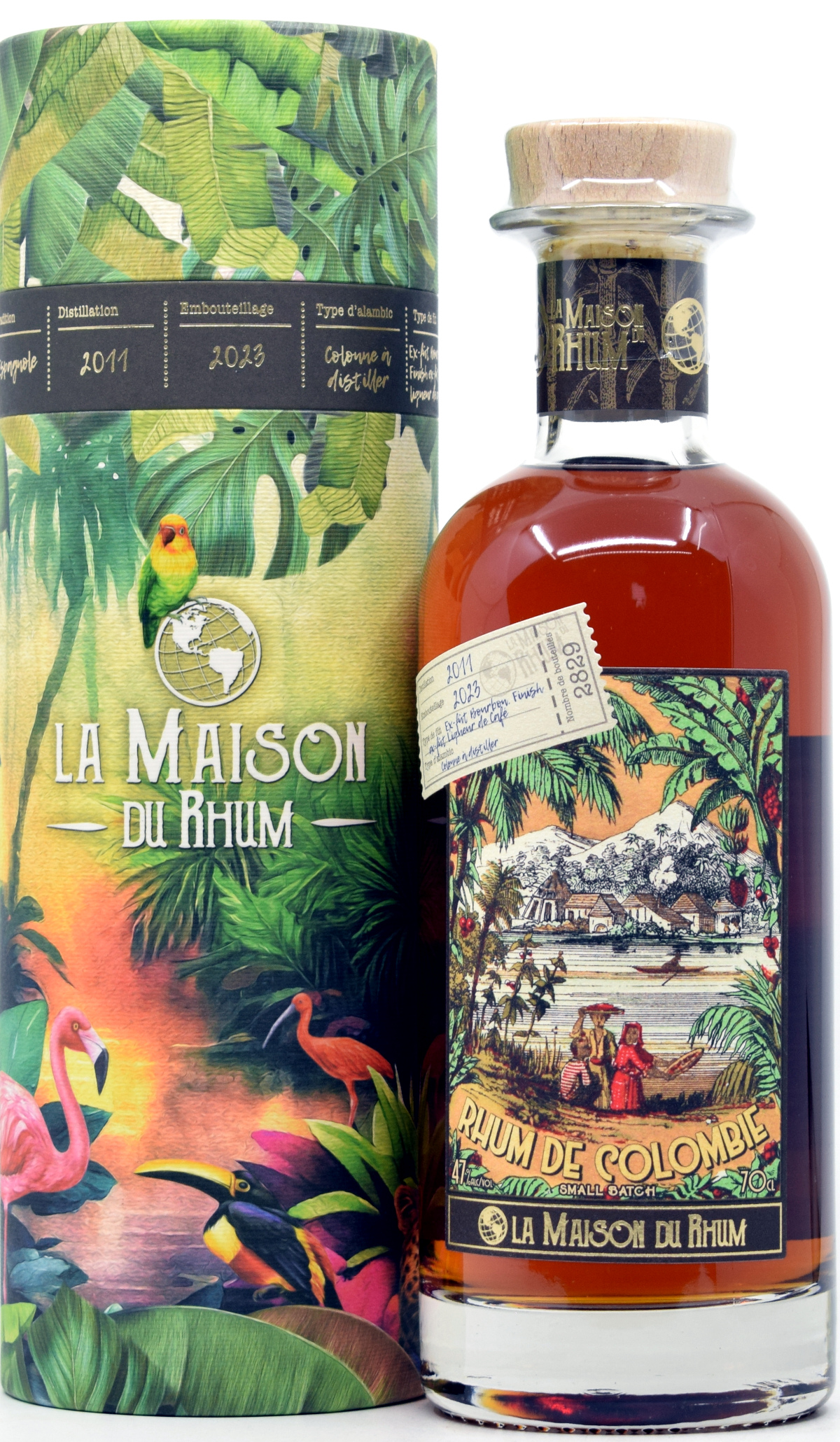 colombie_LMDR_6 Hacienda Coloma 2011/2023 Ex- Coffee Liqueur Casks La Maison du Rhum #6