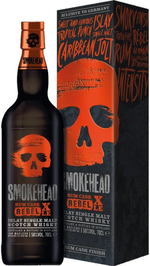 Smokehead Rum Rebel XLE 58% vol.
