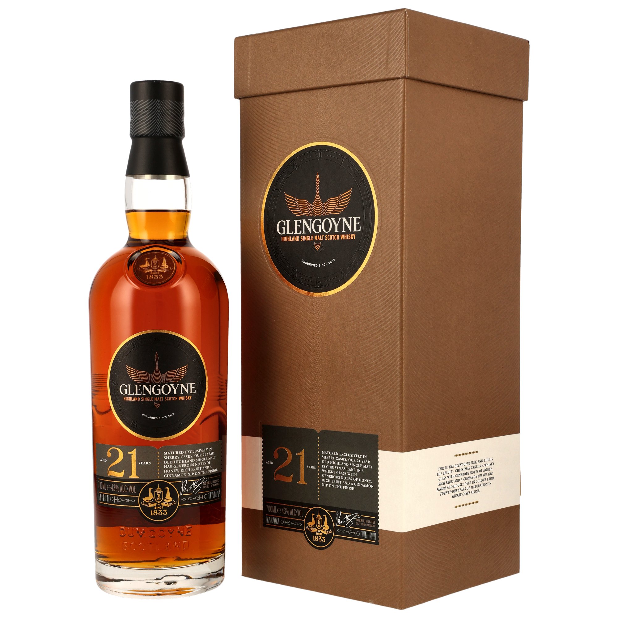Glengoyne 21 Jahre 43% vol.