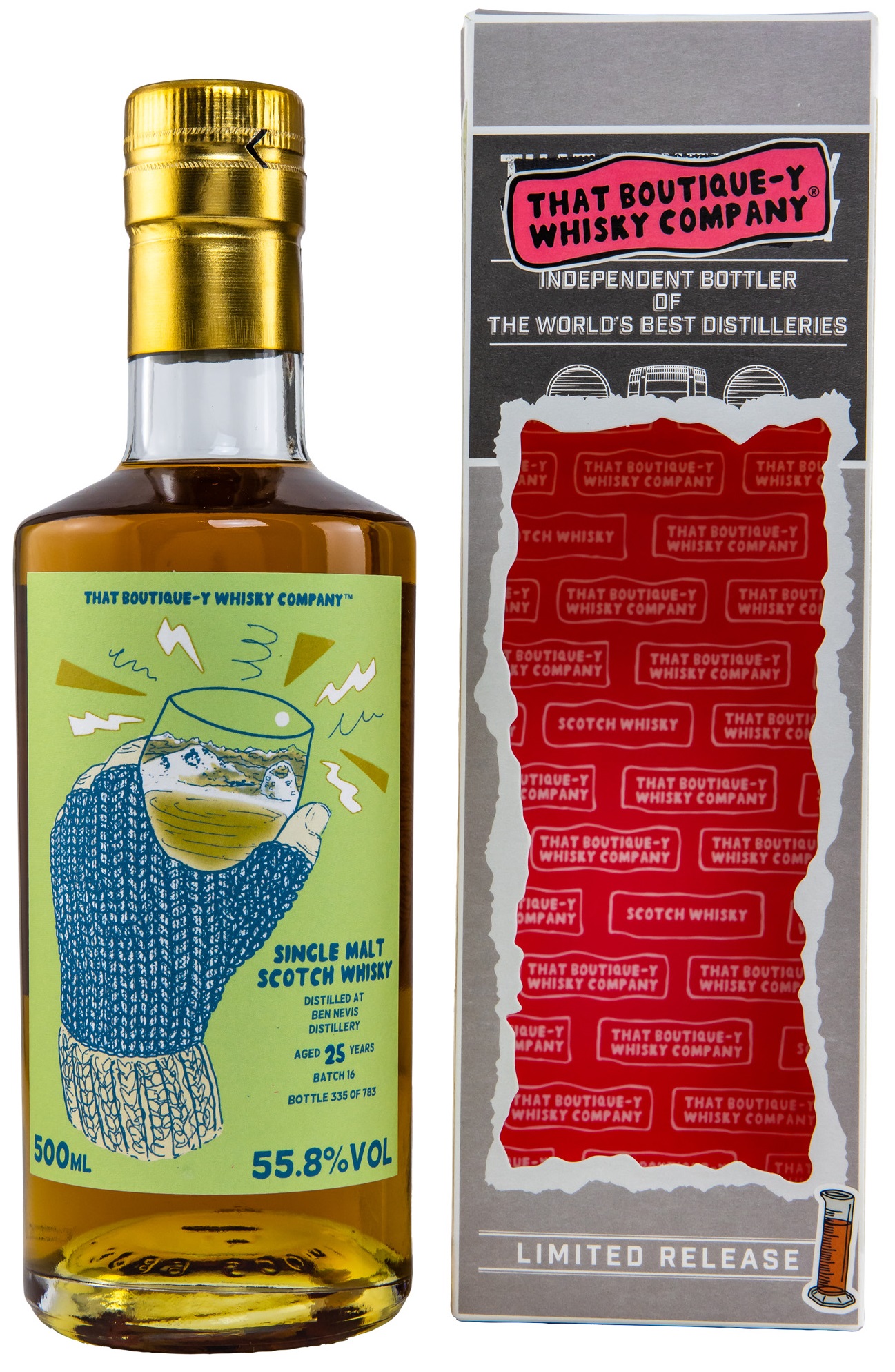 nevis_25_tbwc Ben Nevis 25 Jahre Batch #16 That Boutique-y Whisky Company 55,8% vol.