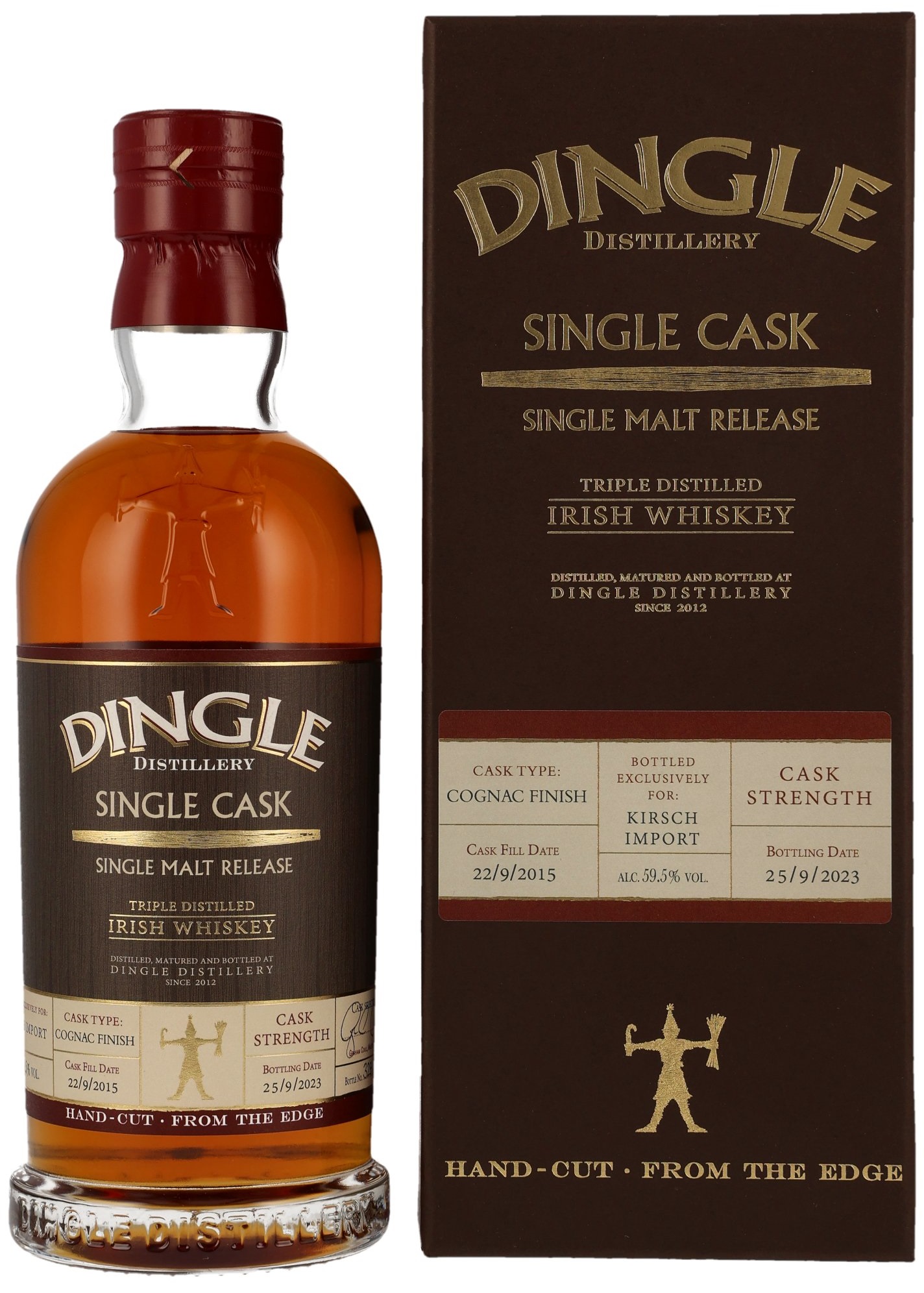 Dingle-2015-2023 Dingle 2015/2023 Cognac Single Cask for germany 59,5% vol.