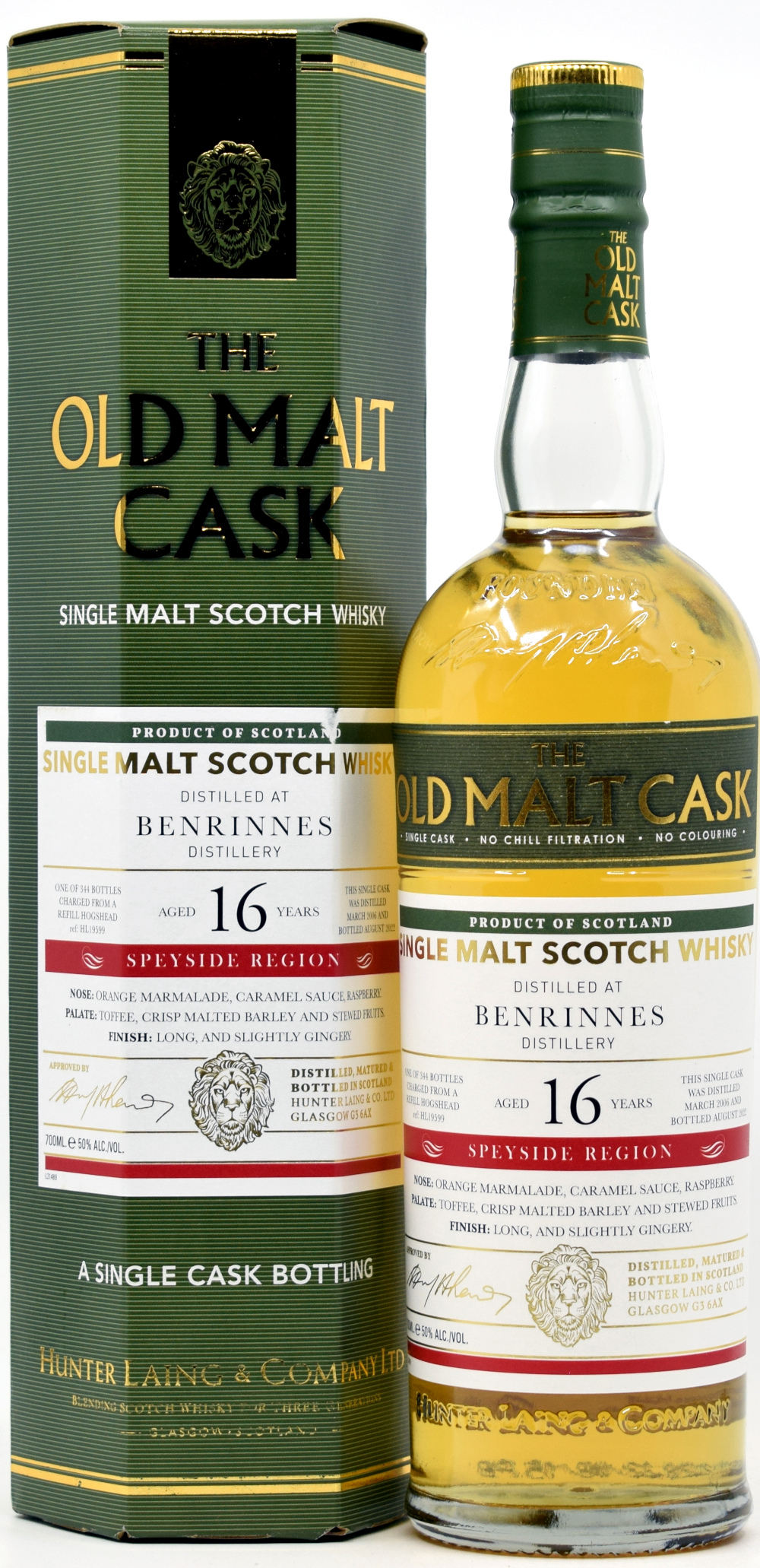 benrinnes_16_hl Benrinnes 16 Jahre 2006/2022 Hunter Laing Old Malt Cask 50% vol.