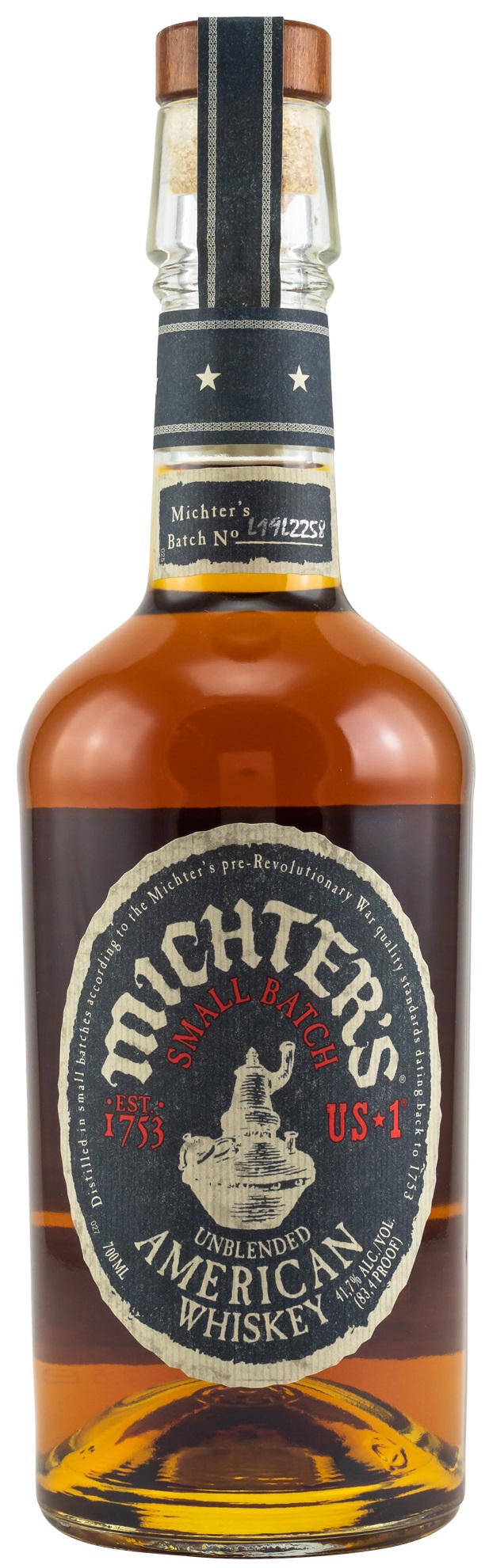 michters_unblended Michter’s Unblended American Whiskey 41,7% vol.