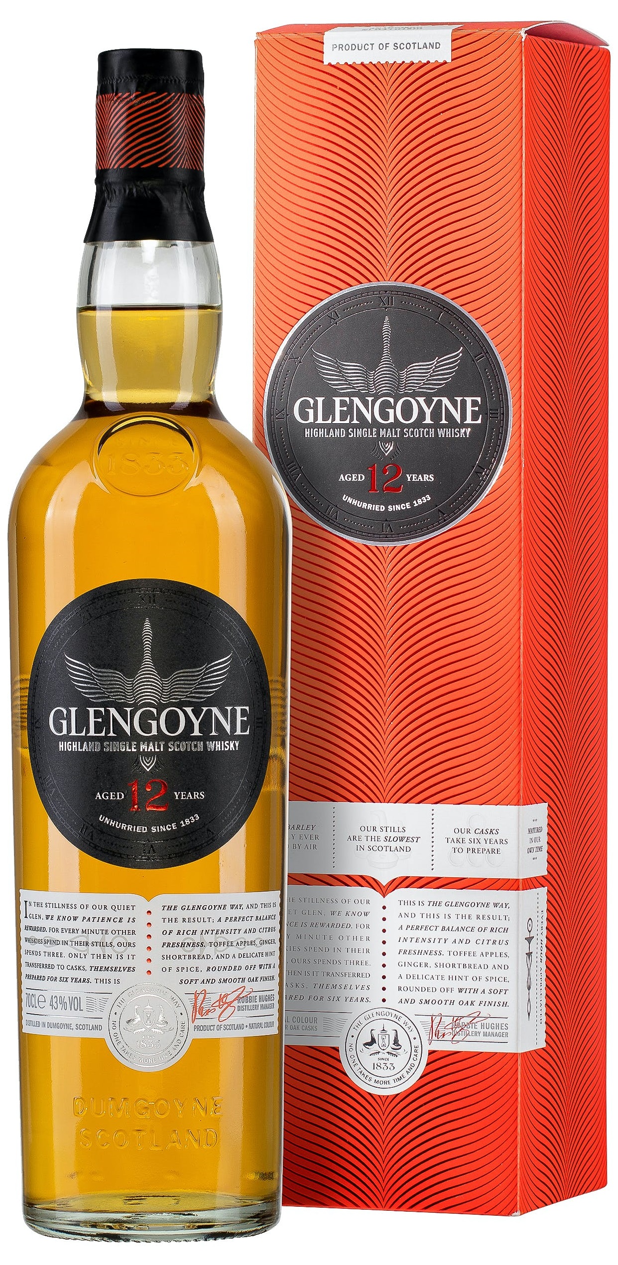 Glengoyne 12 Jahre 43% vol.