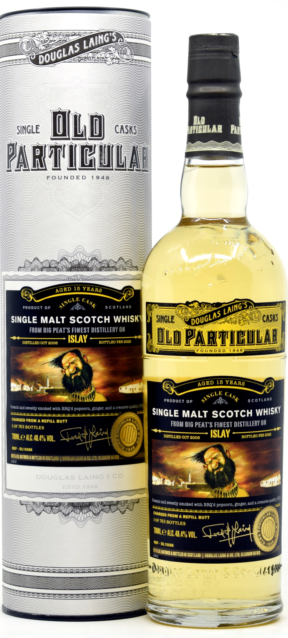 Big Peat's Finest 15 Jahre 2006/2022 Sherry Cask Old Particular Douglas Laing 48,4% vol.