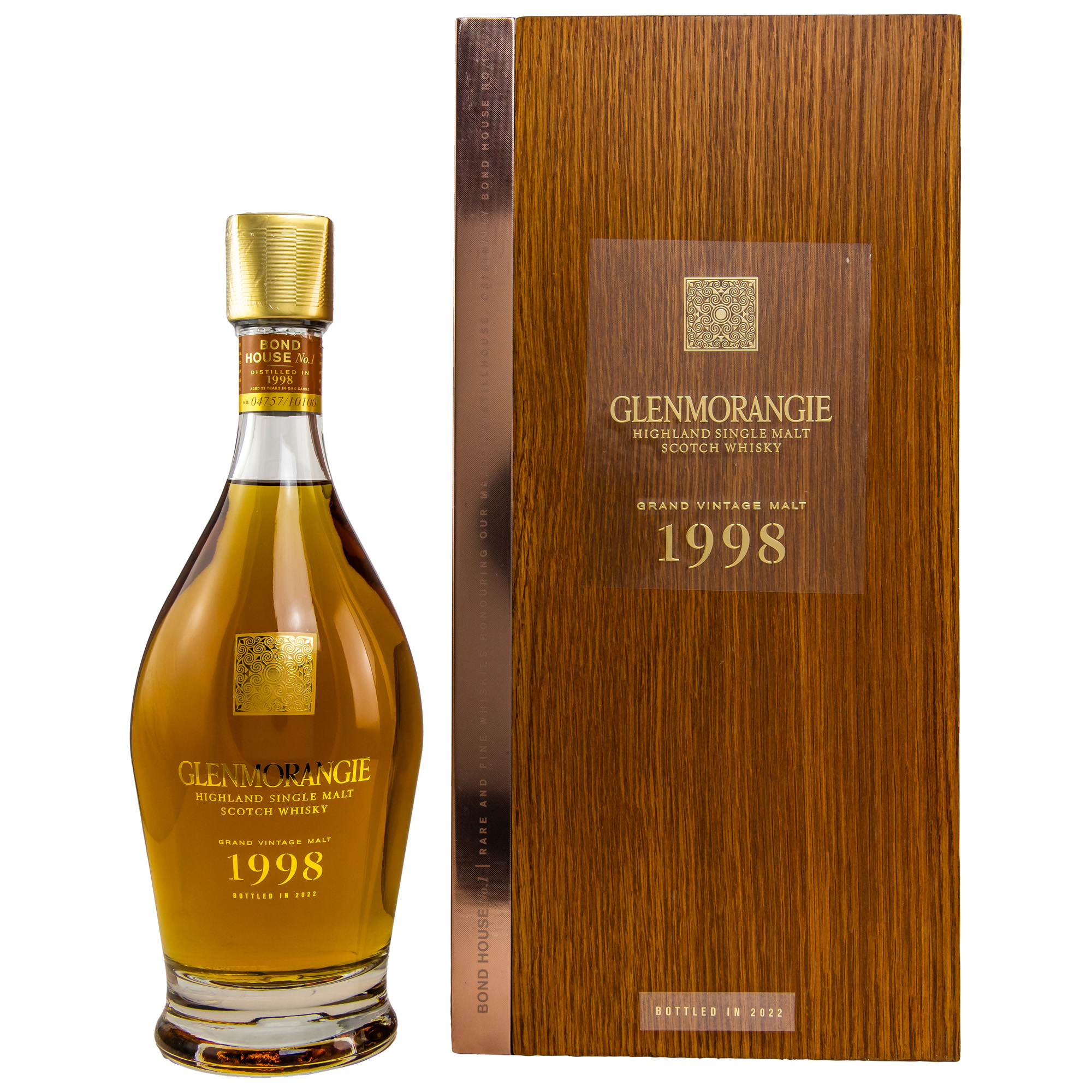 Glenmorangie-Grand-Vintage-Malt-1998 Glenmorangie Grand Vintage 23 Jahre 1998/2022 Bond House No. 1 Collection