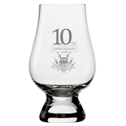 Glencairn Glas 10th anniversary deinwhisky.de