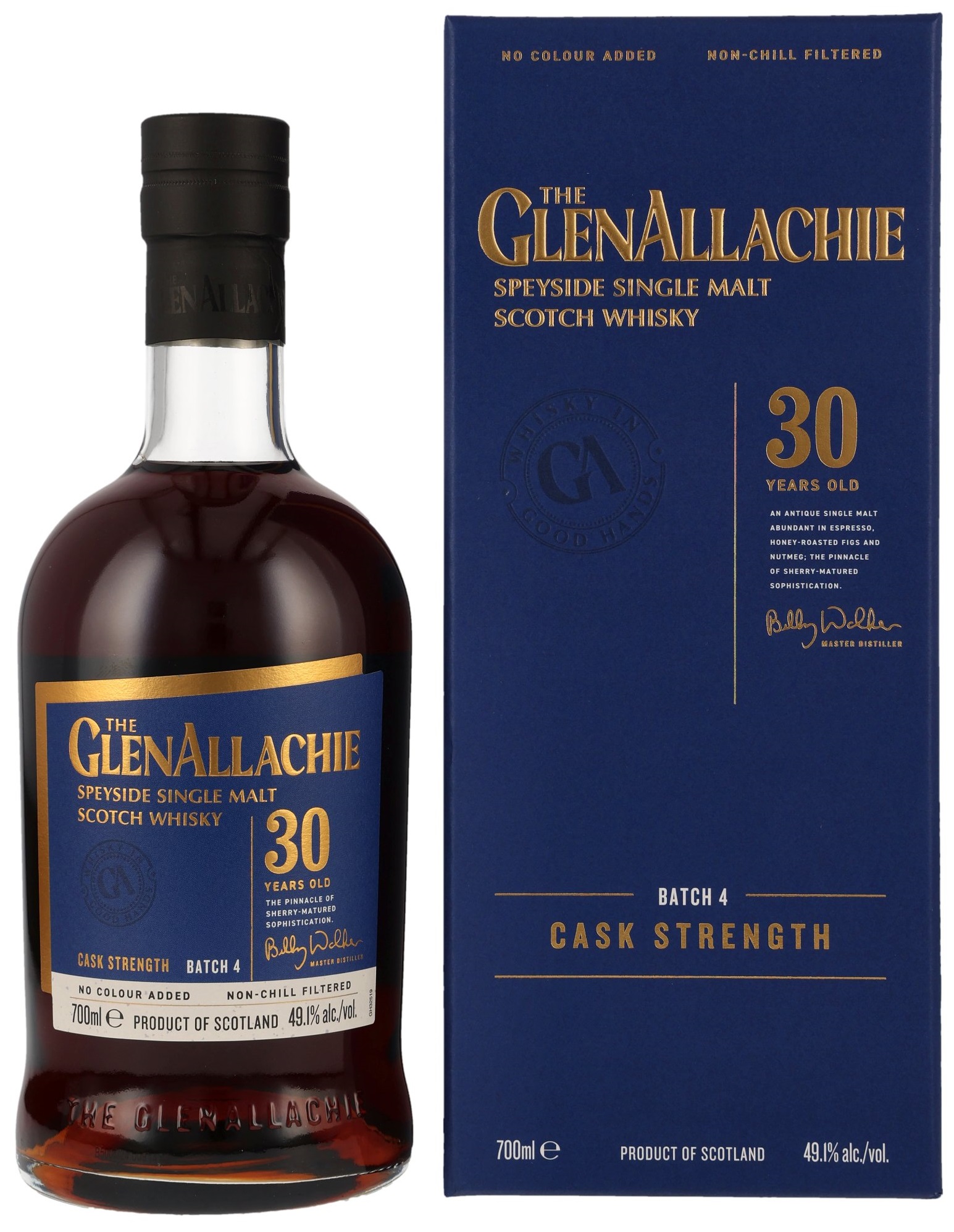 Glenallachie 30 Jahre Cask Strength Batch 4 49,1% vol.