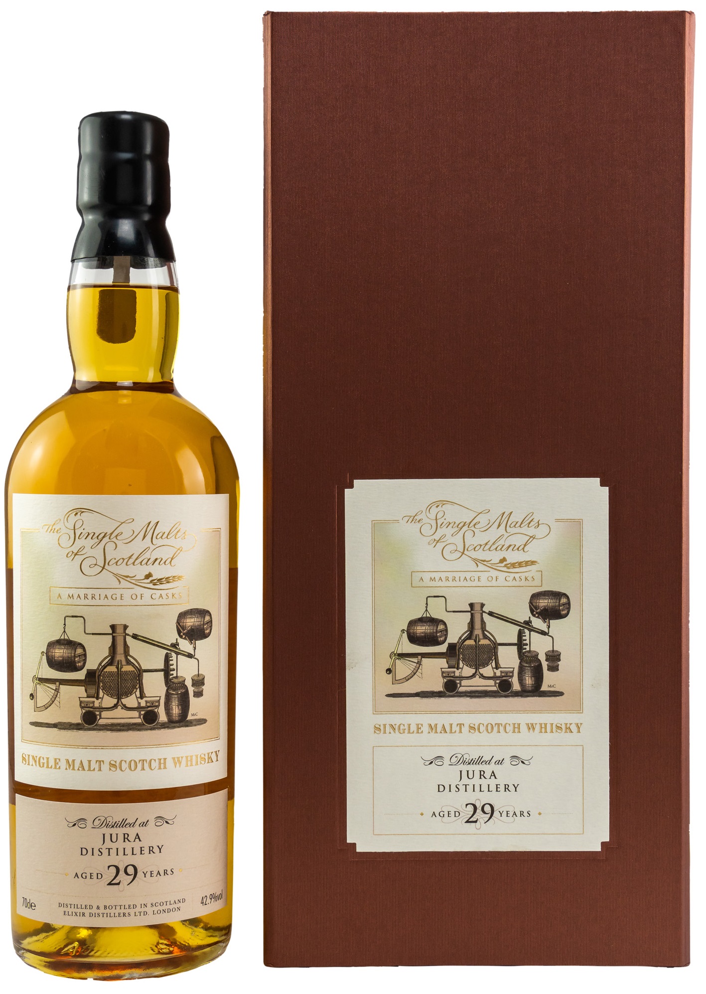 jura_29_eld Jura 29 Jahre The Single Malts of Scotland Marriage of Casks 42,9% vol.