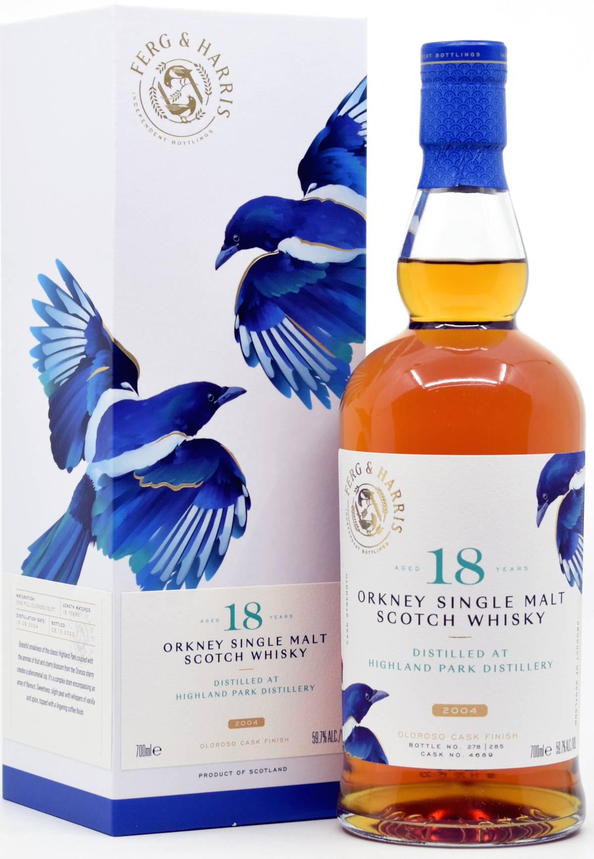 highland_park_18_FH Highland Park 18 Jahre 2004/2022 Sherry Cask Ferg & Harris 59,7% vol.