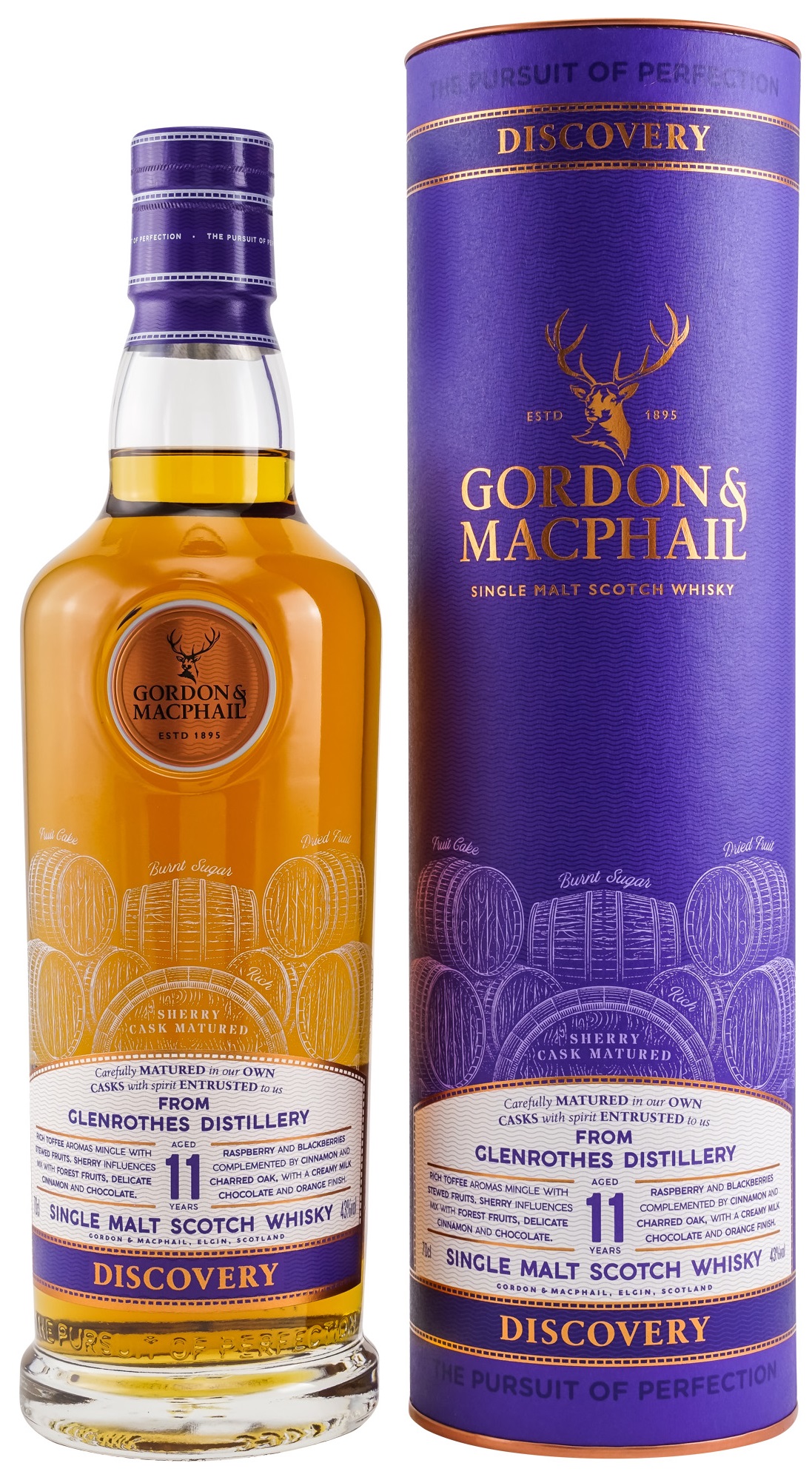 Glenrothes 11 Jahre Sherry Cask Gordon & MacPhail Discovery Range