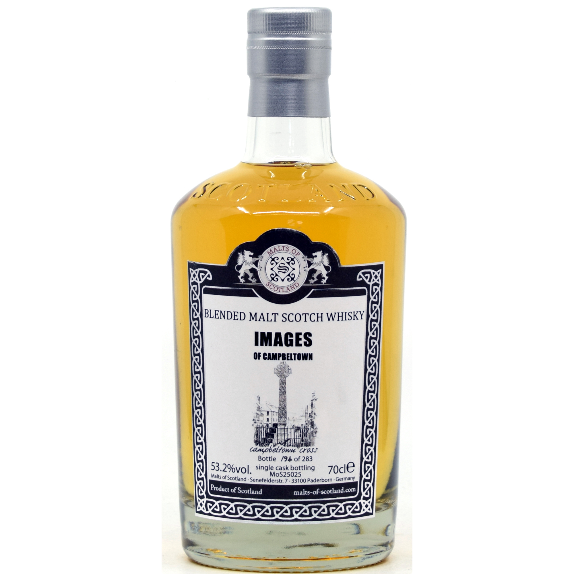Images of Campbeltown "Campbeltown Cross" Malts of Scotland 53,2% vol.