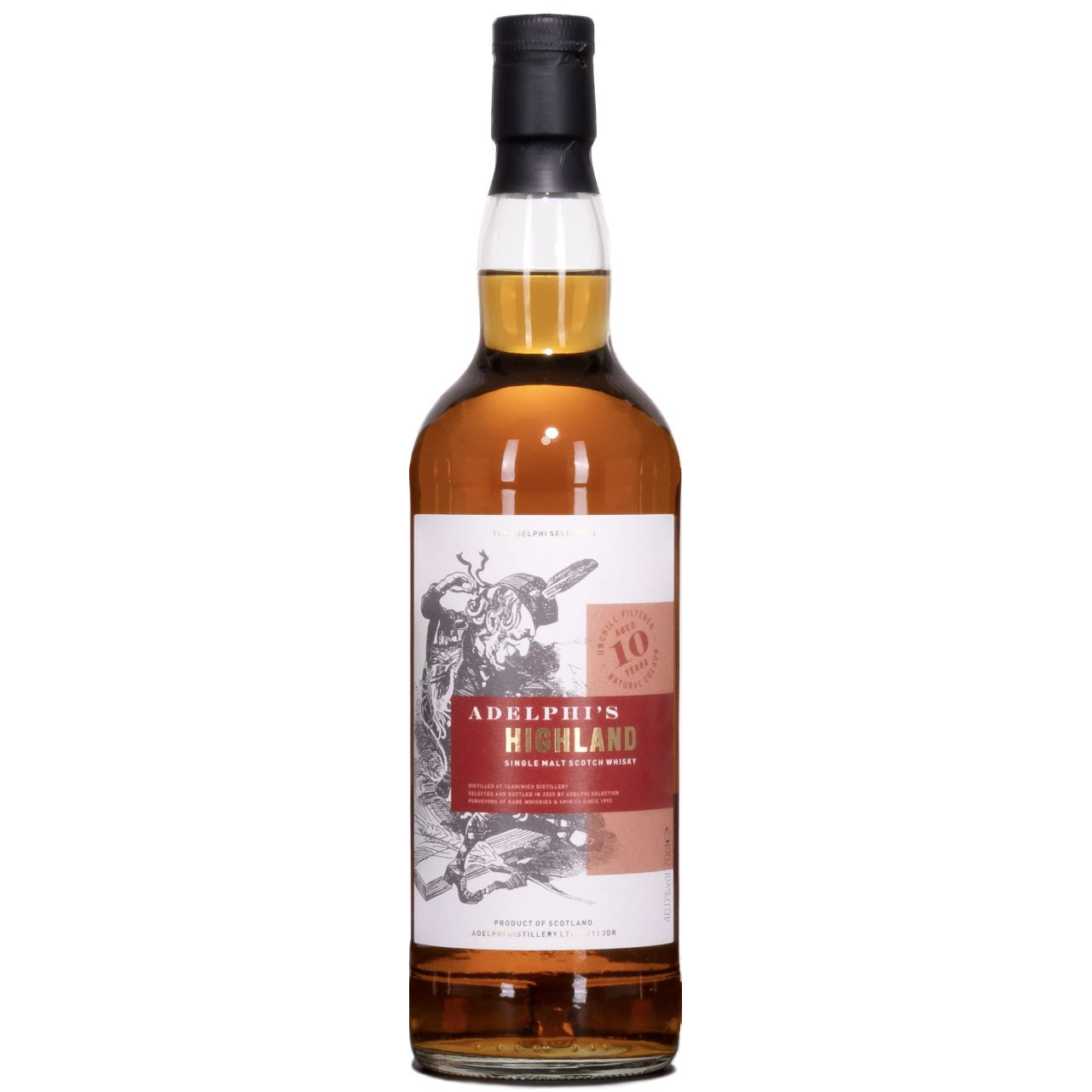 Adelphi's Highland (Teaninich) 10 Jahre Adelphi Regionals 46% vol.