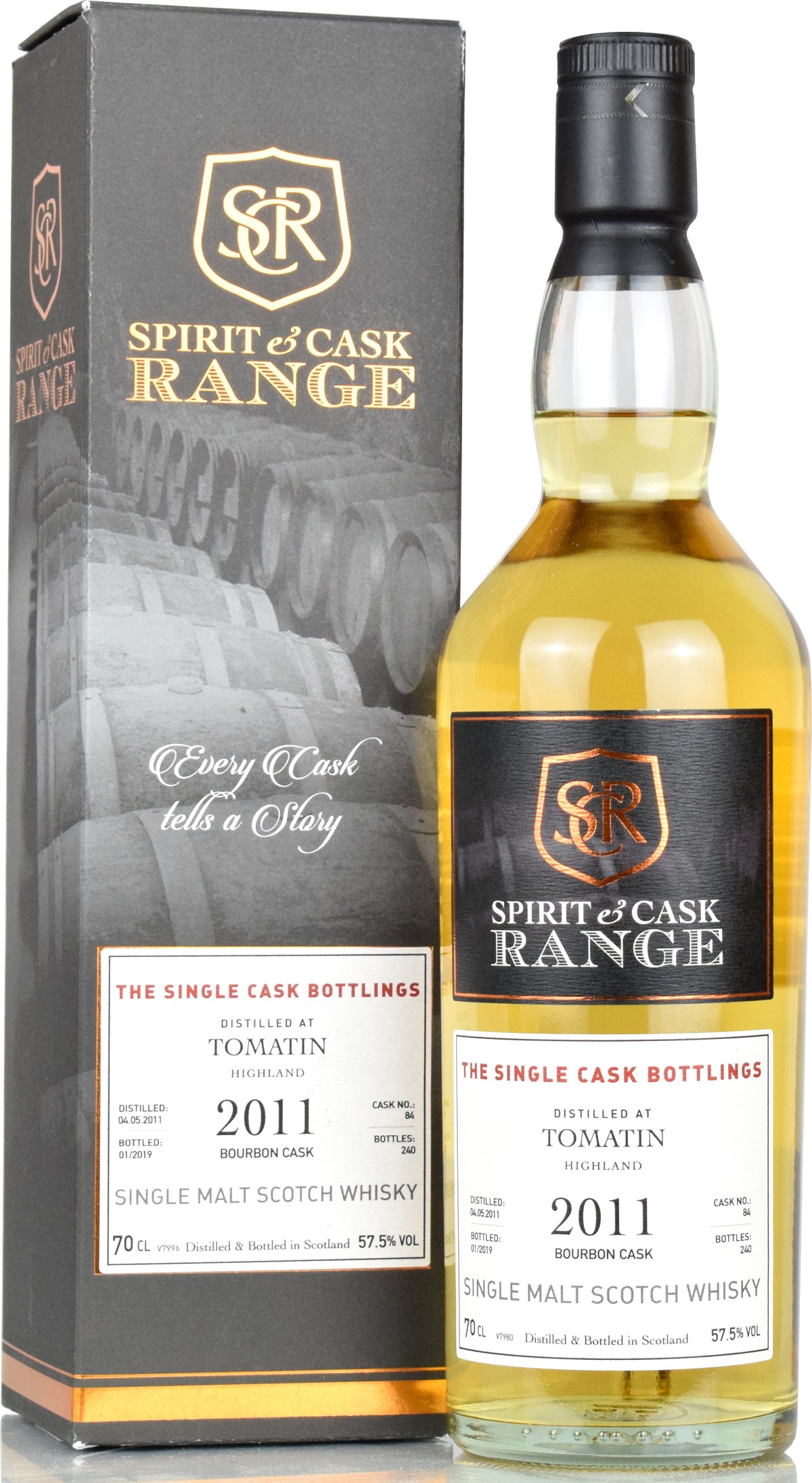 Tomatin 2011/2019 Spirit & Cask Range 57,5% vol.