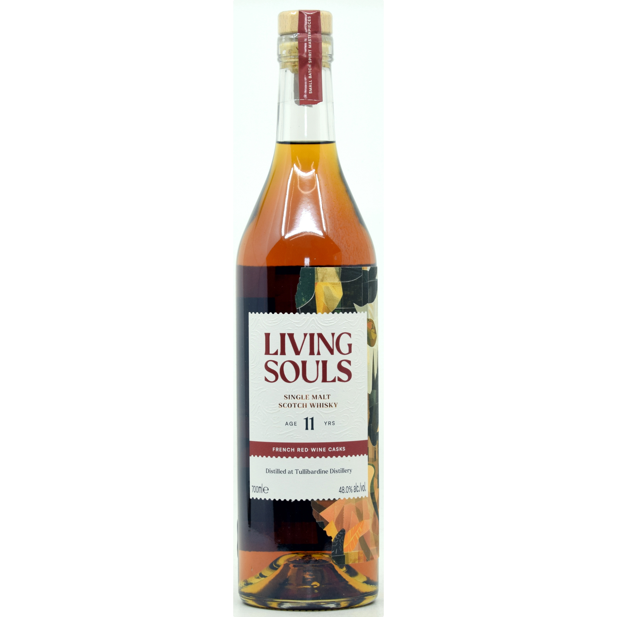 Tullibardine 11 Jahre French Red Wine Casks Living Souls 48% vol.