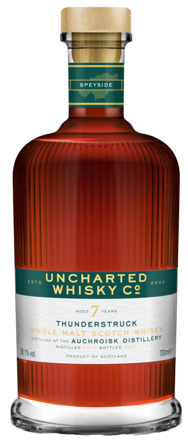 2024-auchroisk-7-thunderstruck Auchroisk 2017/2024 1st Fill Oloroso Sherry Thunderstruck Uncharted Whisky 59,1% vol.
