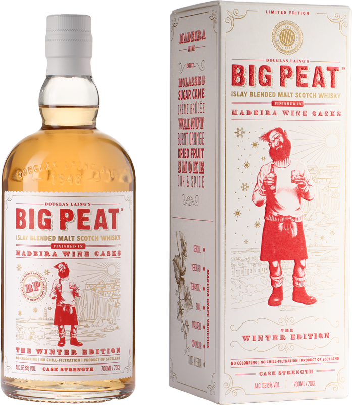 Big Peat Winter Edition 2025 Madeira Casks 53,6% vol.