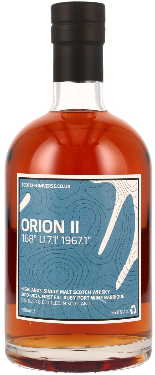 orion_II Orion II 2010/2024 1st Fill Ruby Port Cask Scotch Universe 55,8% vol.