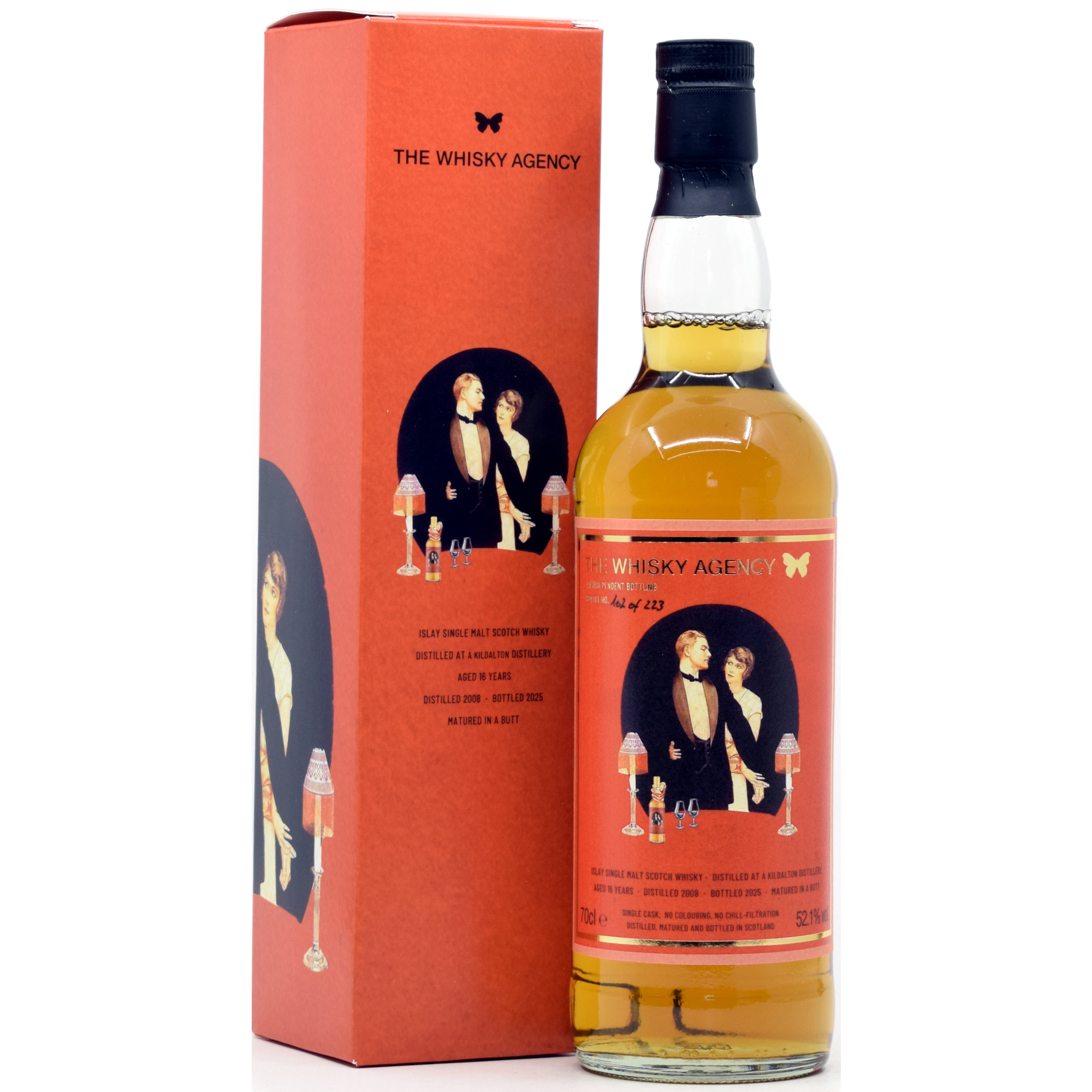 Kildalton (Ardbeg) 16 Jahre 2008/2025 The Whisky Agency 52,1% vol.