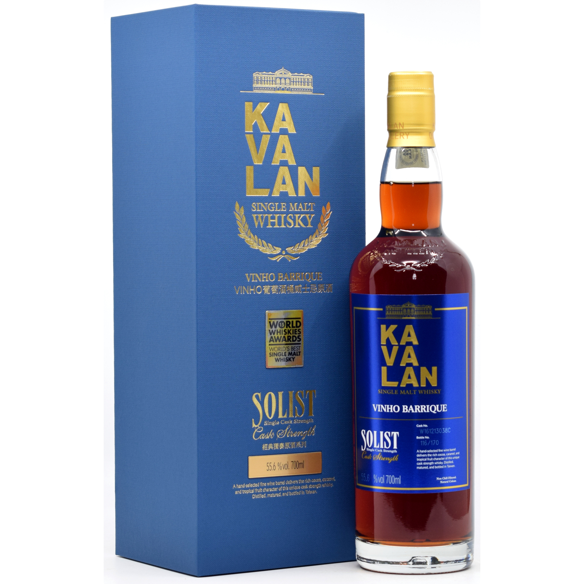 Kavalan Solist Vinho Barrique 57,1% vol.