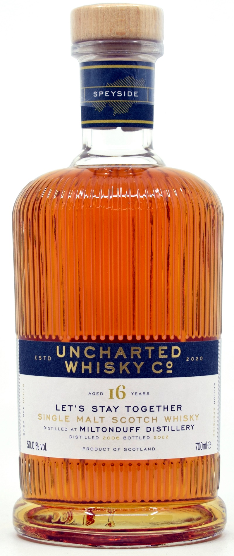 miltonduff_16_UWC Miltonduff 16 Jahre 2006/2022 1st Fill PX Sherry Let's Stay Together Uncharted Whisky 50% vol.