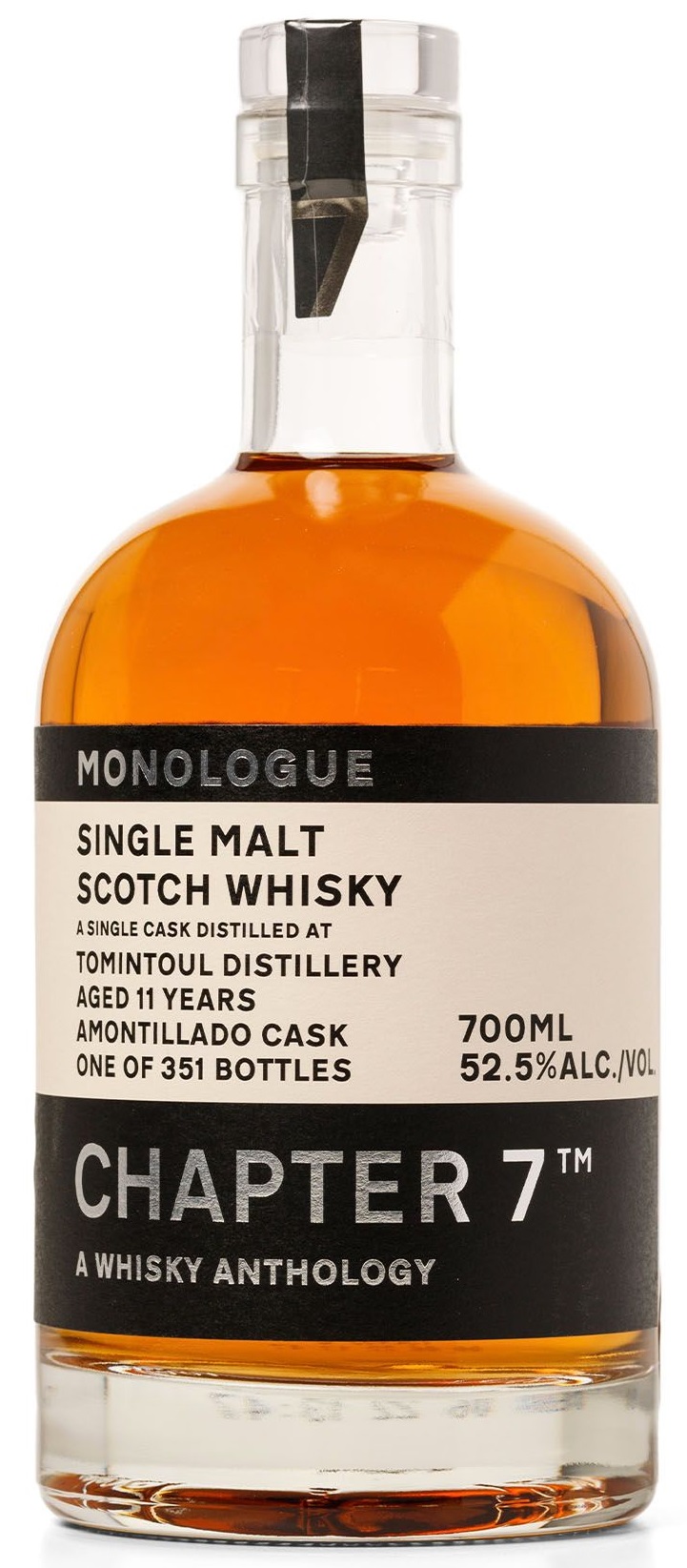 Tomintoul 11 Jahre 2010/2022  Amontillado Cask Chapter 7 MONOLOGUE 52,5% vol.