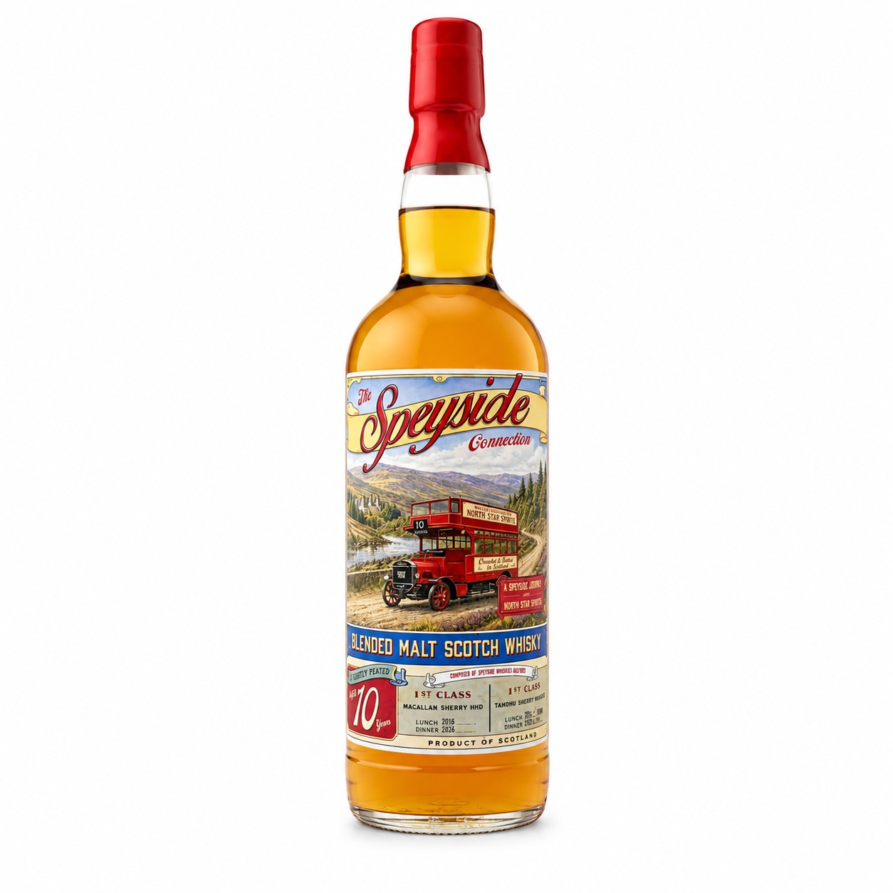 The Speyside Connection (Macallan/Tamdhu) 2016/2026 North Star Spirits 52% vol.