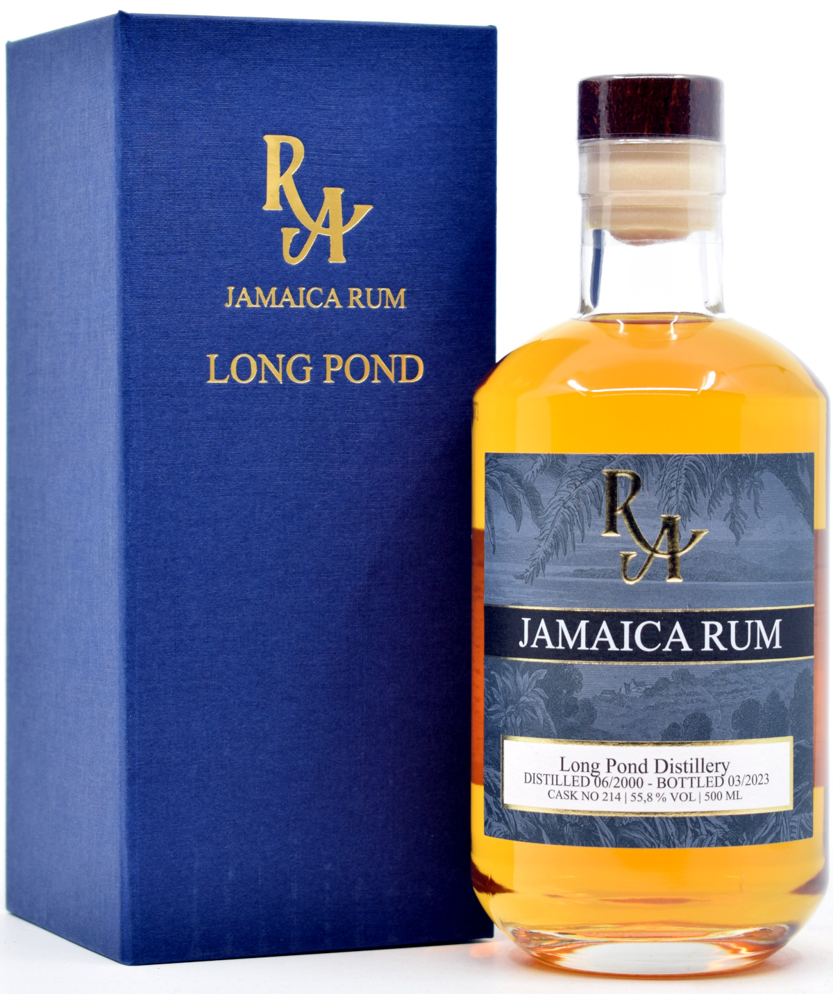 long_pond_RA Jamaica (Long Pond Distillery) 22 Jahre 2000/2023 Rum Artesanal Single Cask #214 55,8% vol.