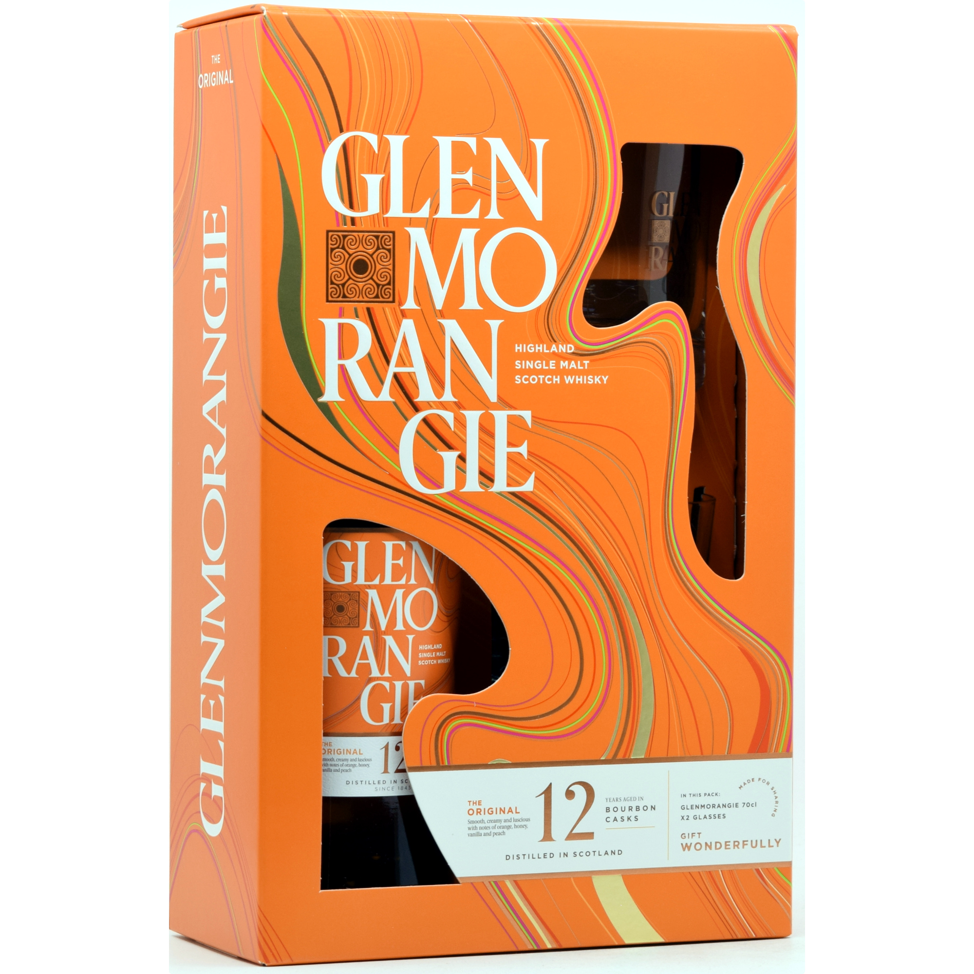 Glenmorangie 12 Jahre Original Geschenkset mit 2 Tumbler