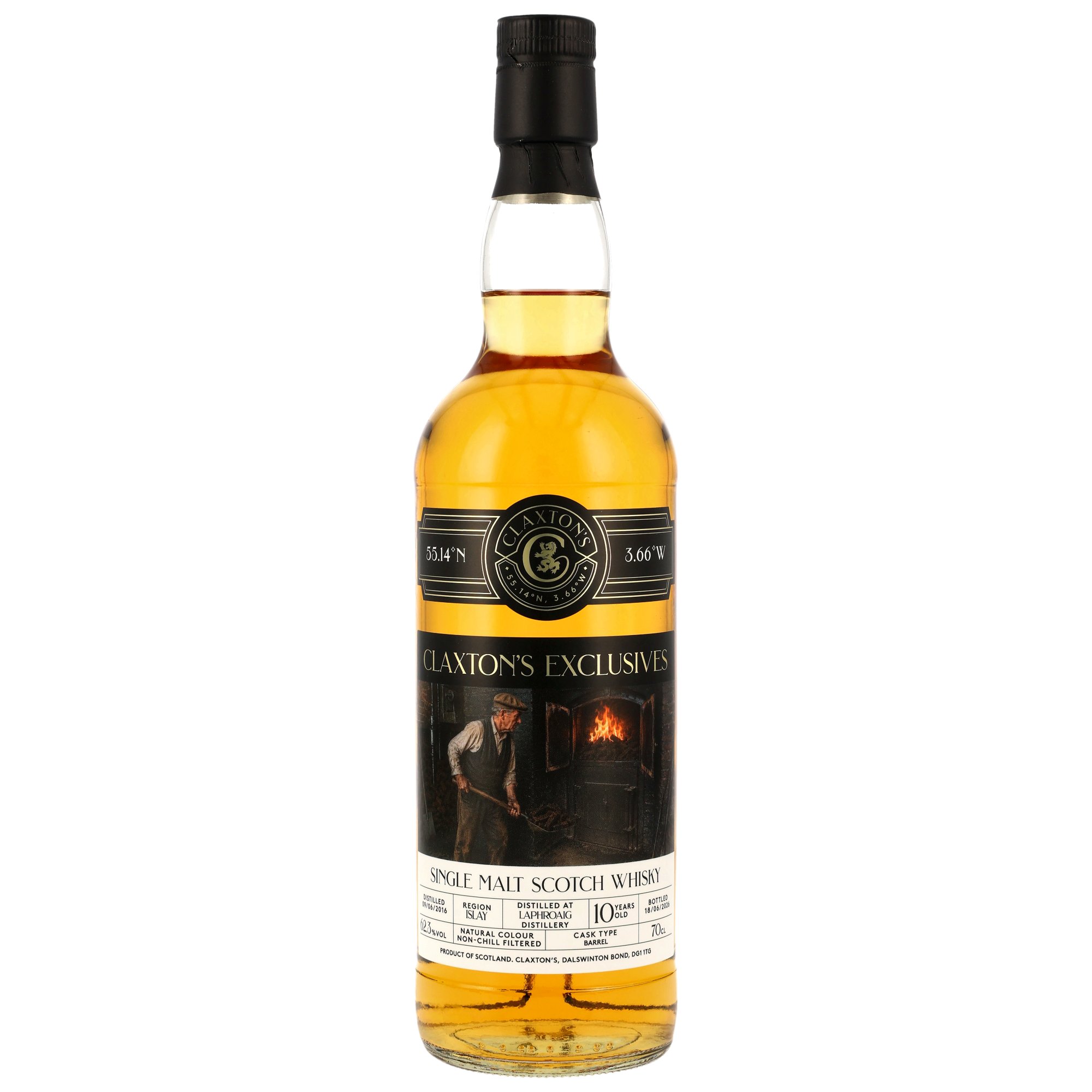 Laphroaig 10 Jahre 2016/2026 Claxton's 62,3% vol.