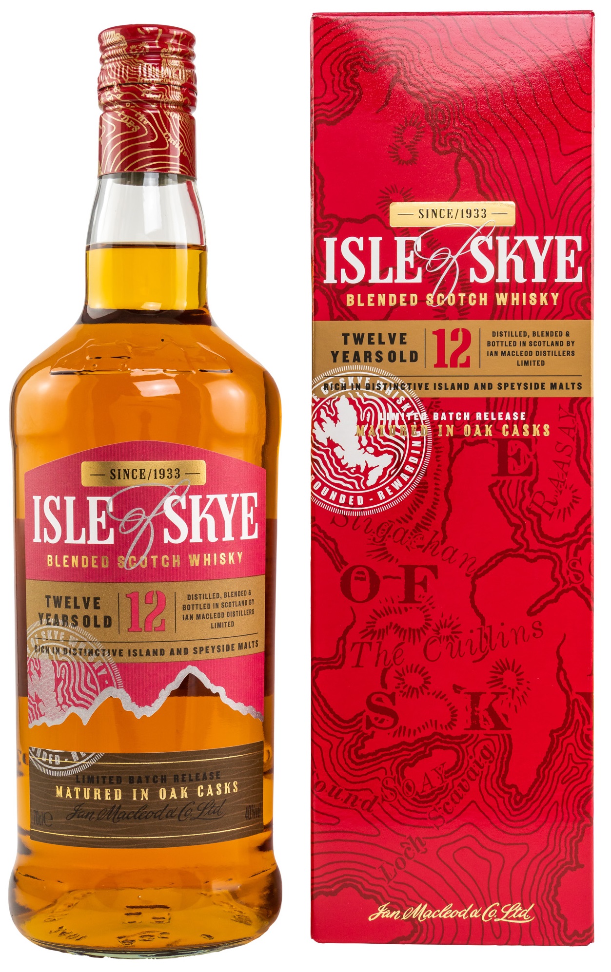 Isle of Skye 12 Jahre Blended Scotch Whisky Ian Macleod