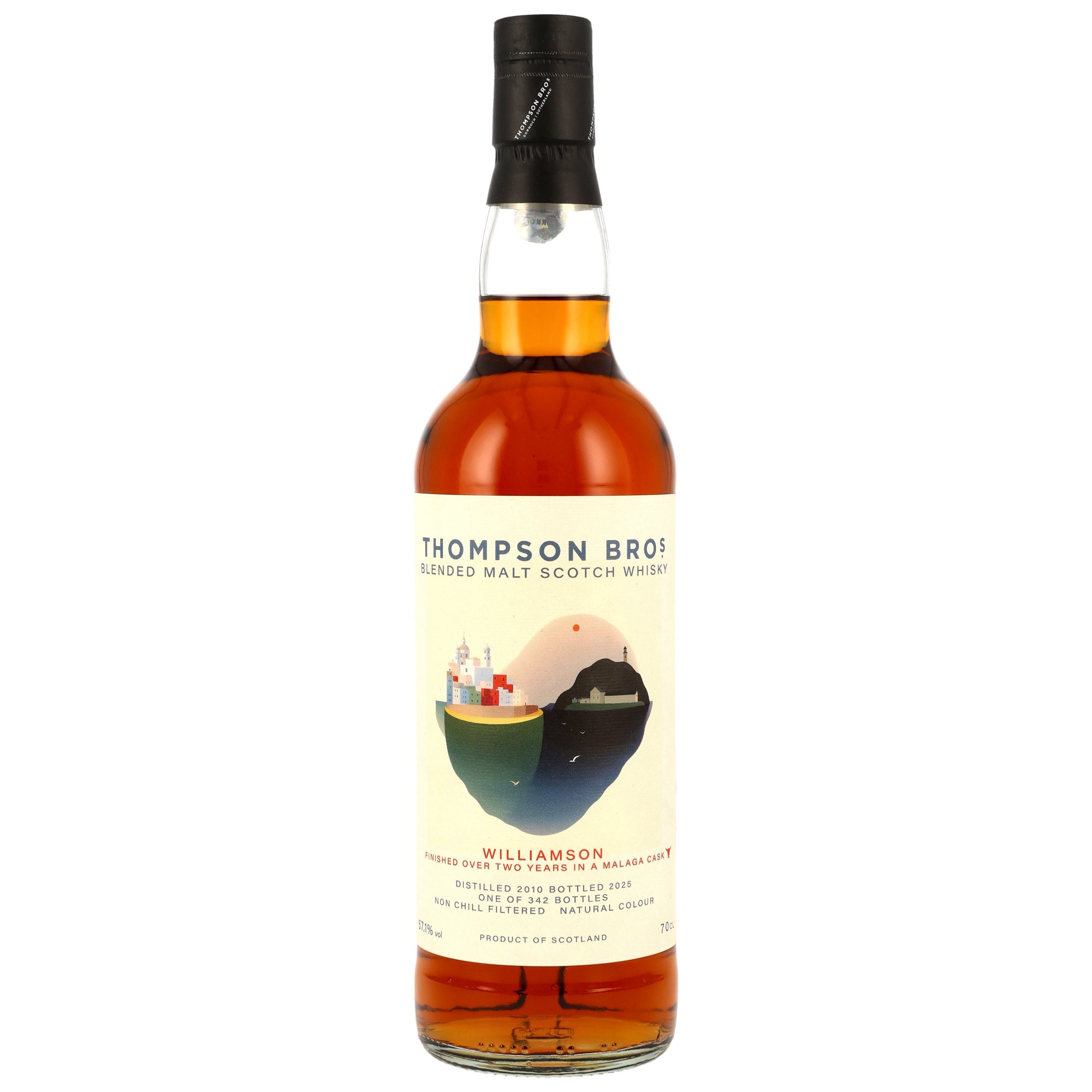 Williamson 2010/2025 Malaga Cask Thompson Bros 57,1% vol.
