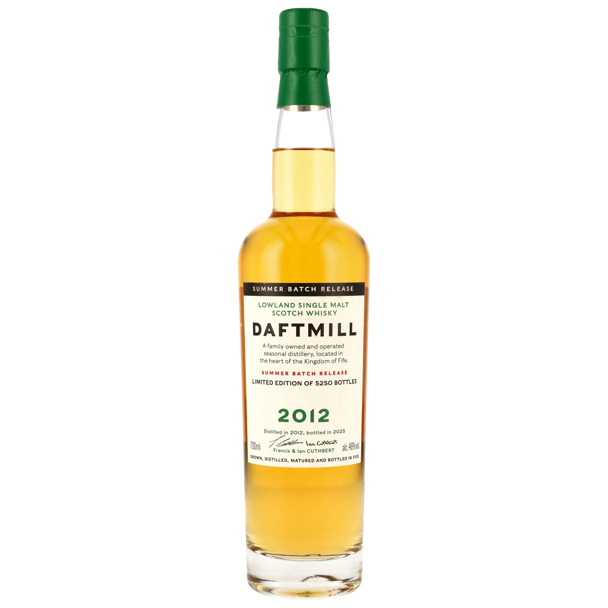Daftmill 12 Jahre 2012/2025 Summer Batch Release 46% vol.