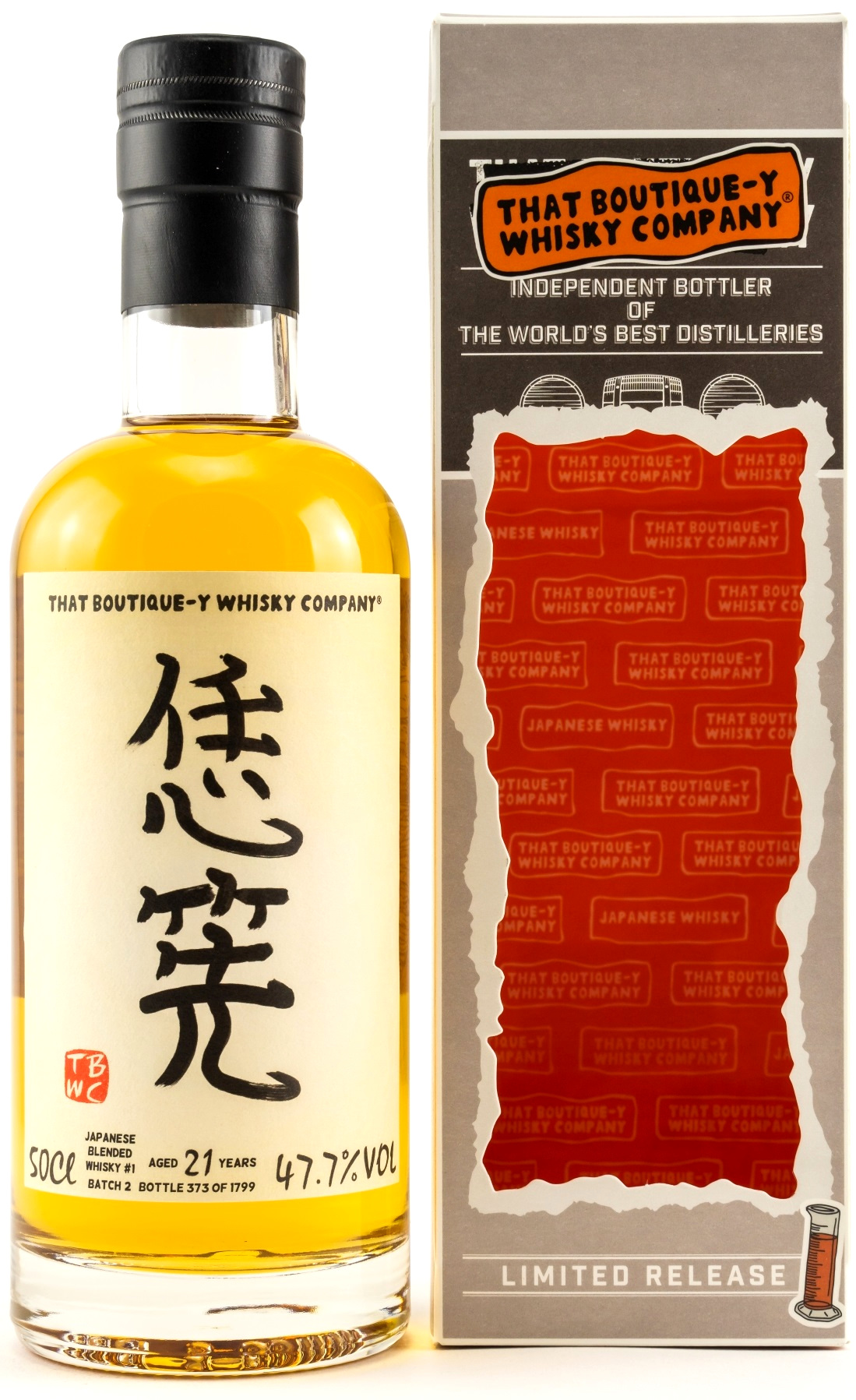 520017-02_10Rembrsn8DtNl0 Japanese Blended 21 Jahre Batch #2 That Boutique-y Whisky Company 47,7% vol.
