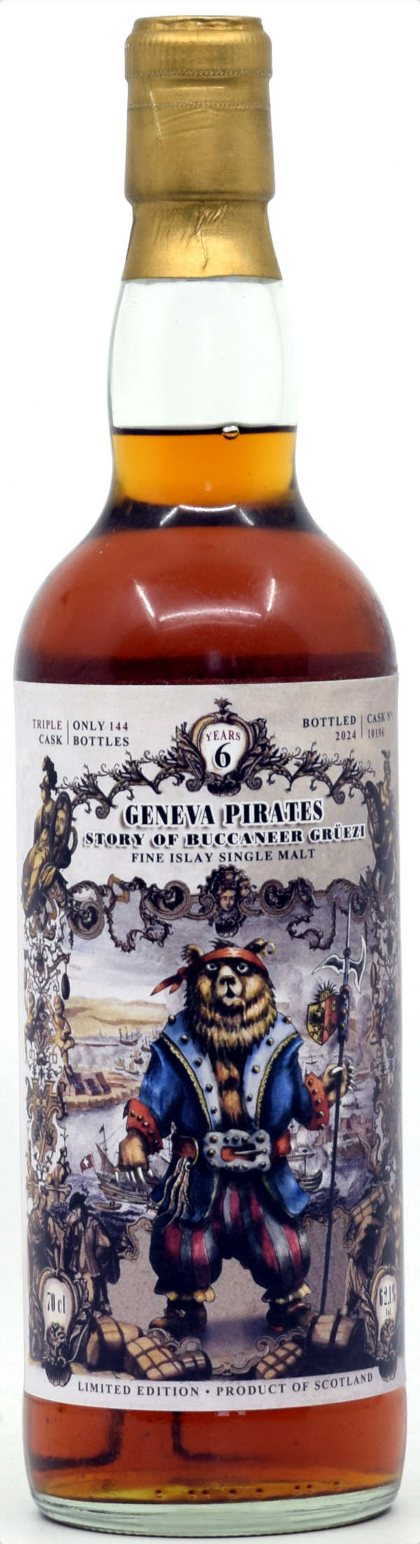 geneva_pirate_6 Geneva Pirates 6 Jahre Triple Cask Jack Wiebers Grüezi Part IV 61,2% vol.