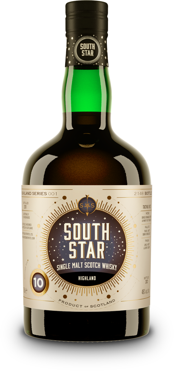 SSS-Highland Highland 10 Jahre 2011/2021 South Star Spirits 48% vol.
