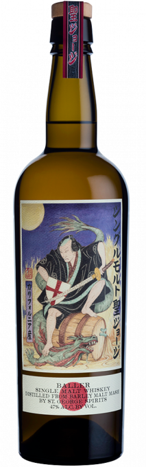 StGeorge_Baller_NoBackground_1000H St. George Baller Single Malt Whiskey 47% vol.