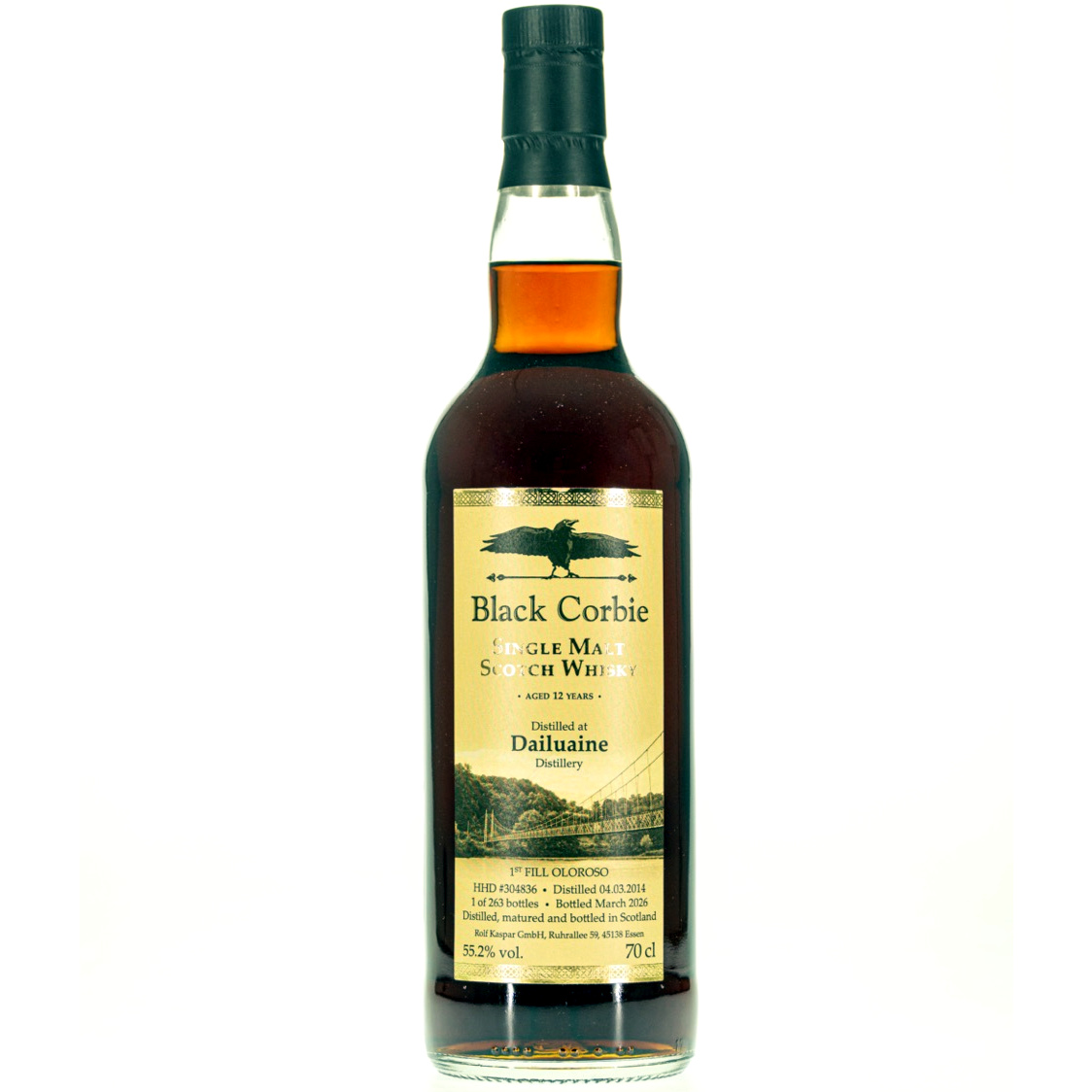 Dailuaine 2012/2025 1st Fill Oloroso Sherry Cask #304836 Black Corbie 55,2% vol.