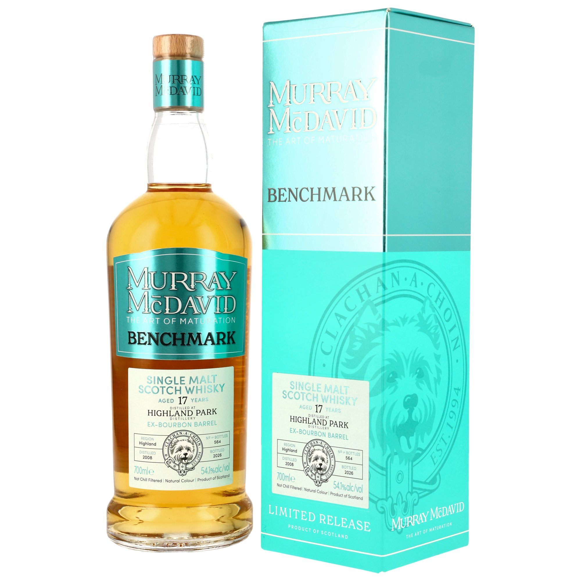 Highland Park 17 Jahre 2008/2026 Bourbon Barrel Murray McDavid 54,1% vol.