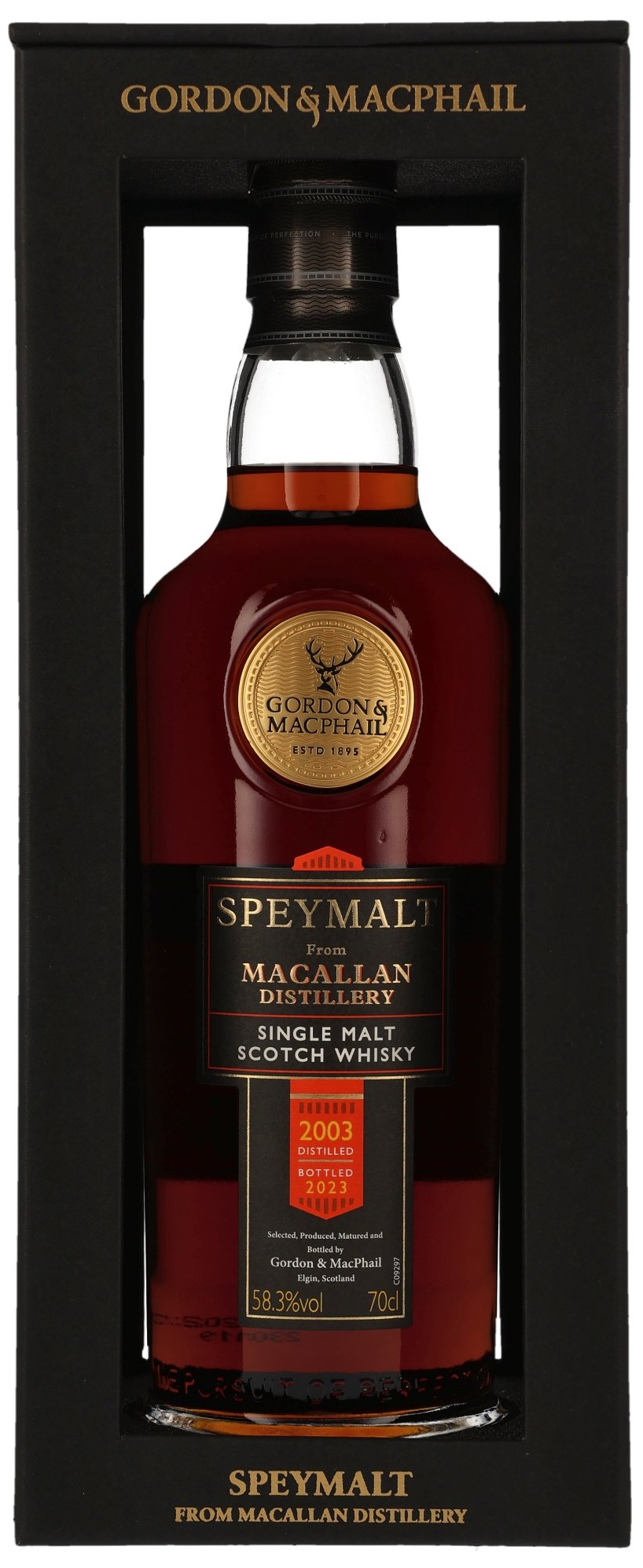 speymalt_13603610 Speymalt Macallan 2003/2023 Sherry Cask Gordon & MacPhail #13603610 58,3% vol.
