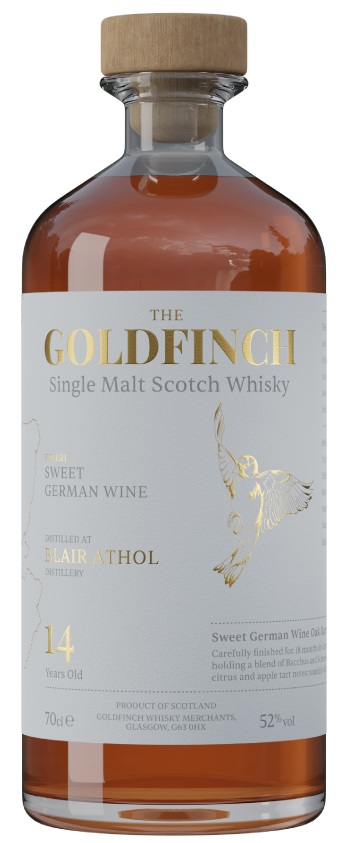 ba_sweet_german_golfinch Blair Athol 14 Jahre 2008/2022 Sweet Germany Wine Goldfinch Wine Series 52% vol.