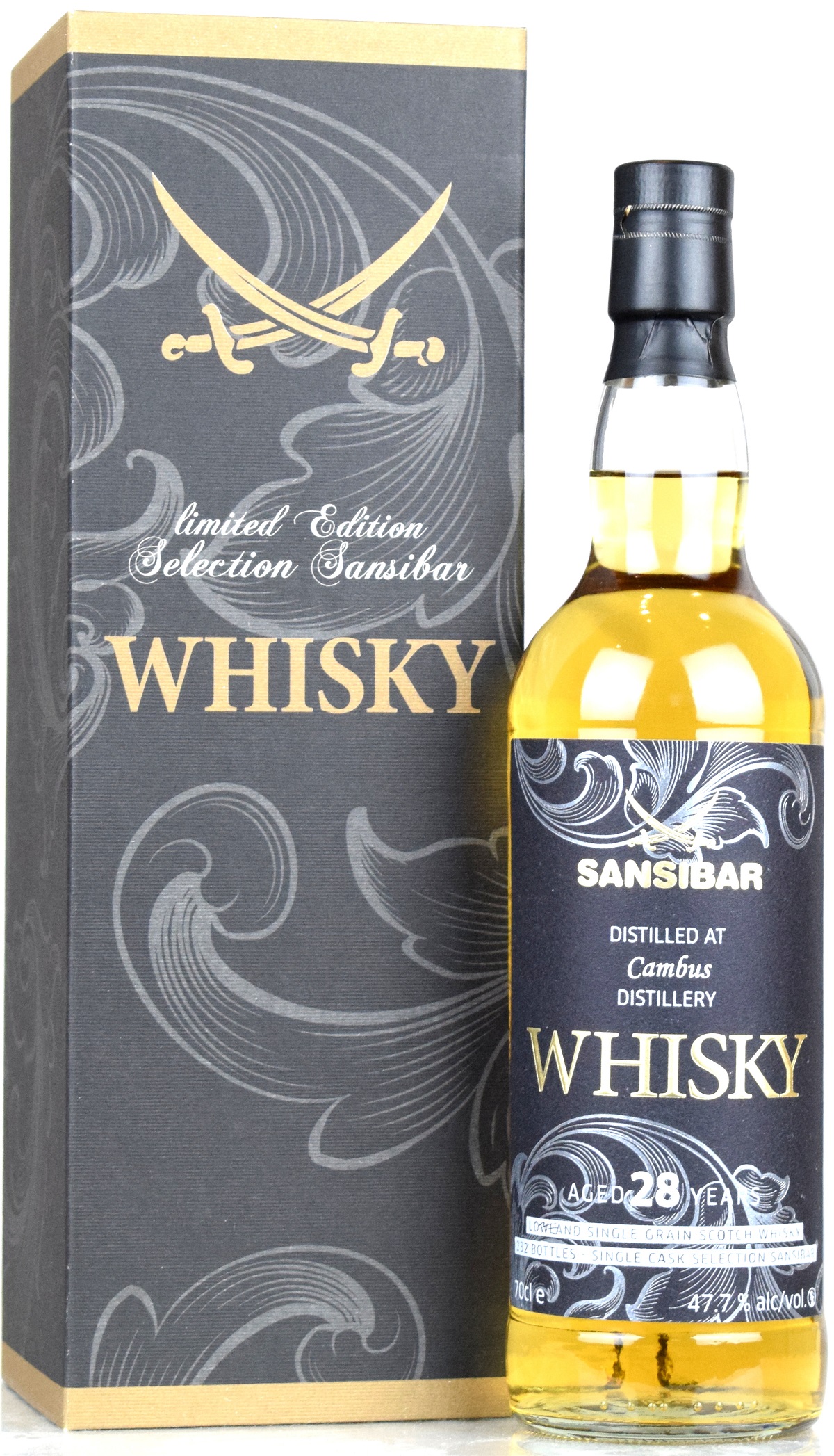 cambus_28_sansibar Cambus 28 Jahre 1991/2019 Sansibar Whisky 47,7% vol.