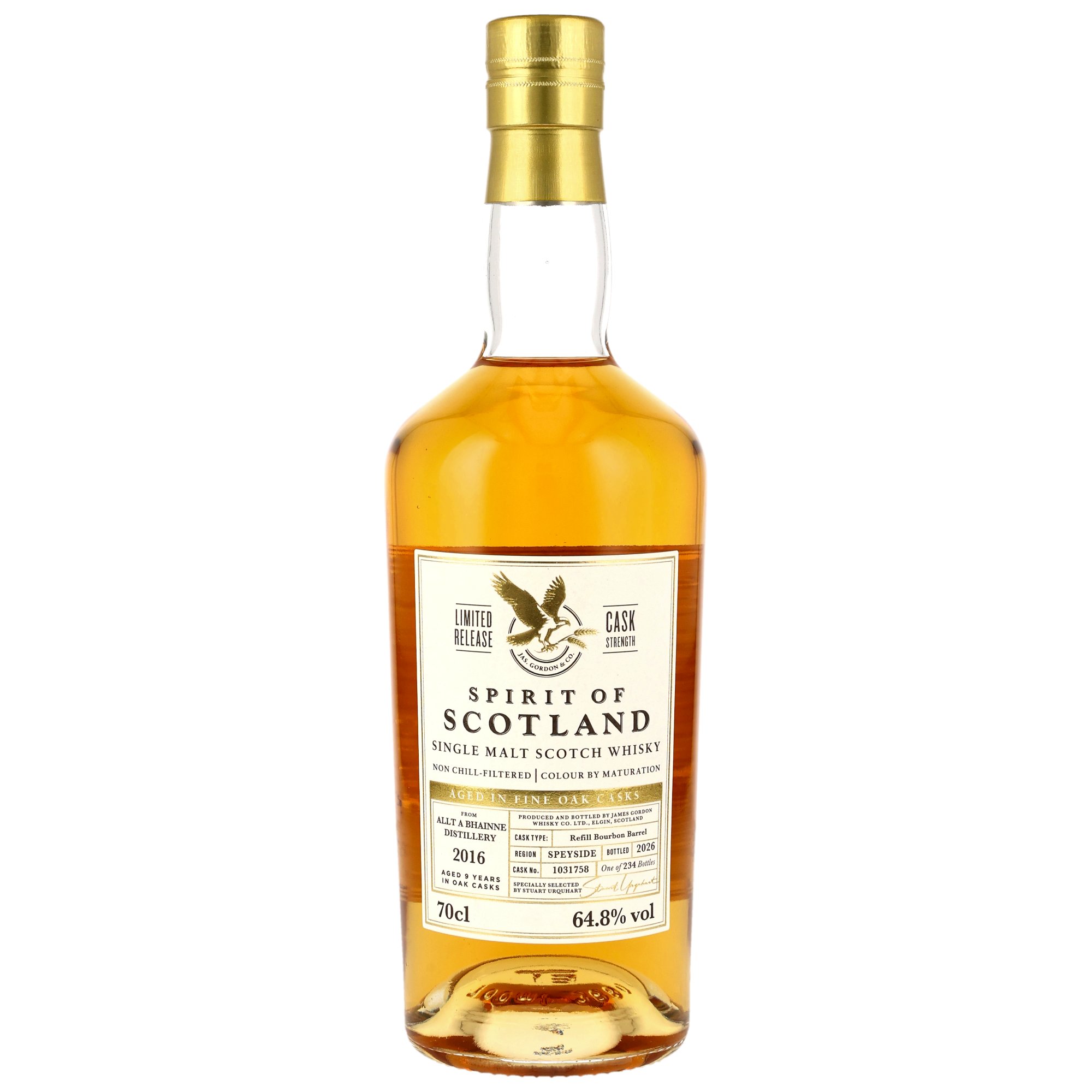 Allt-A-Bhainne 2016/2026 Gordon & MacPhail Spirit of Scotland #1031758 64,8% vol.