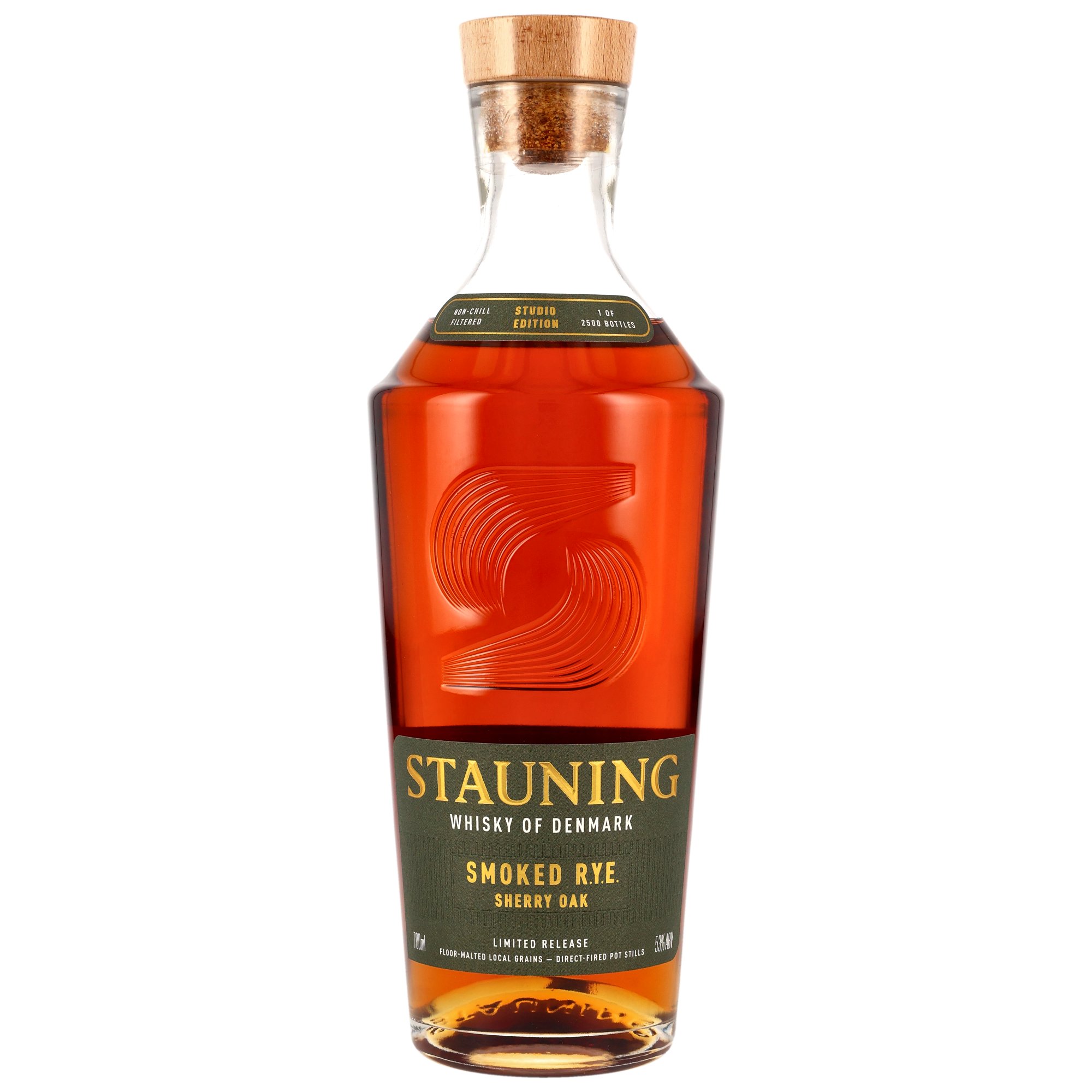 Stauning Smokes R.Y.E. (Rye) Sherry Oak Danish Whisky Studio Edition 53% vol.